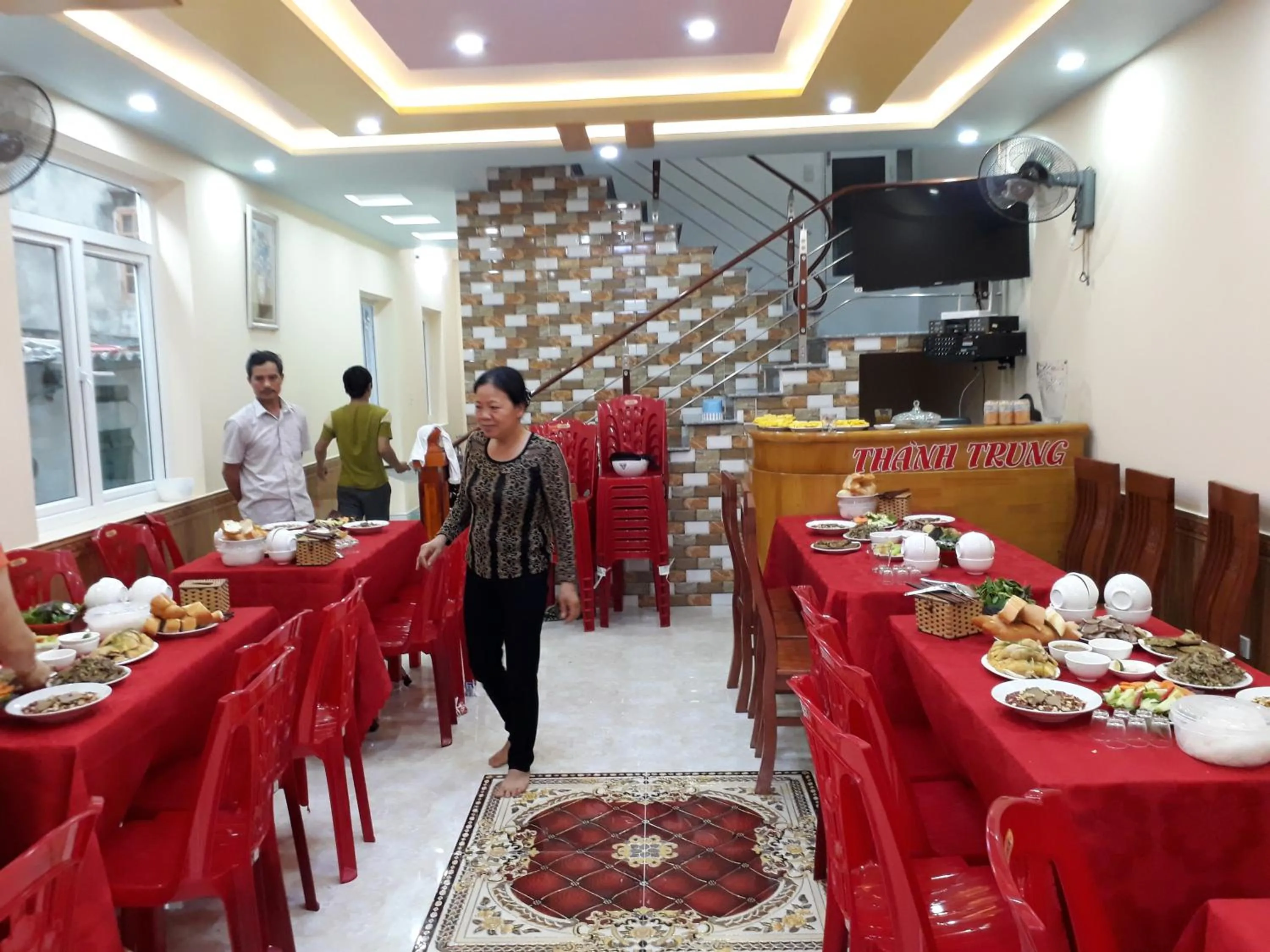 Staff in Thanh Trung Hotel