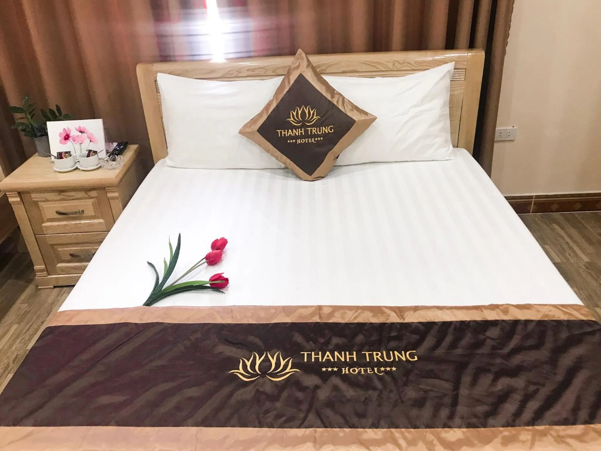 Bed in Thanh Trung Hotel