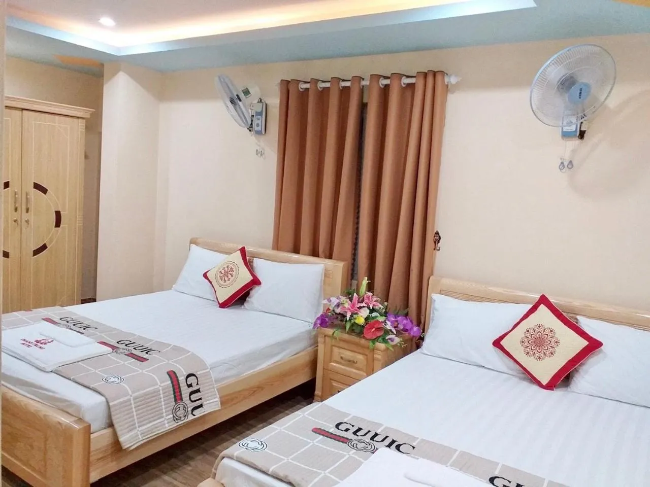 Bed in Thanh Trung Hotel