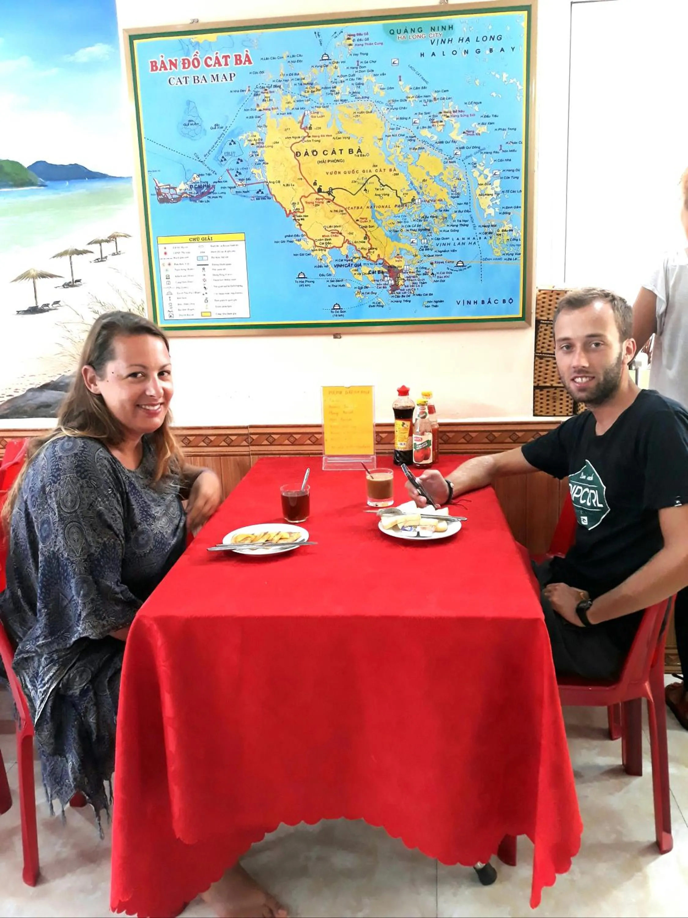 People in Thanh Trung Hotel