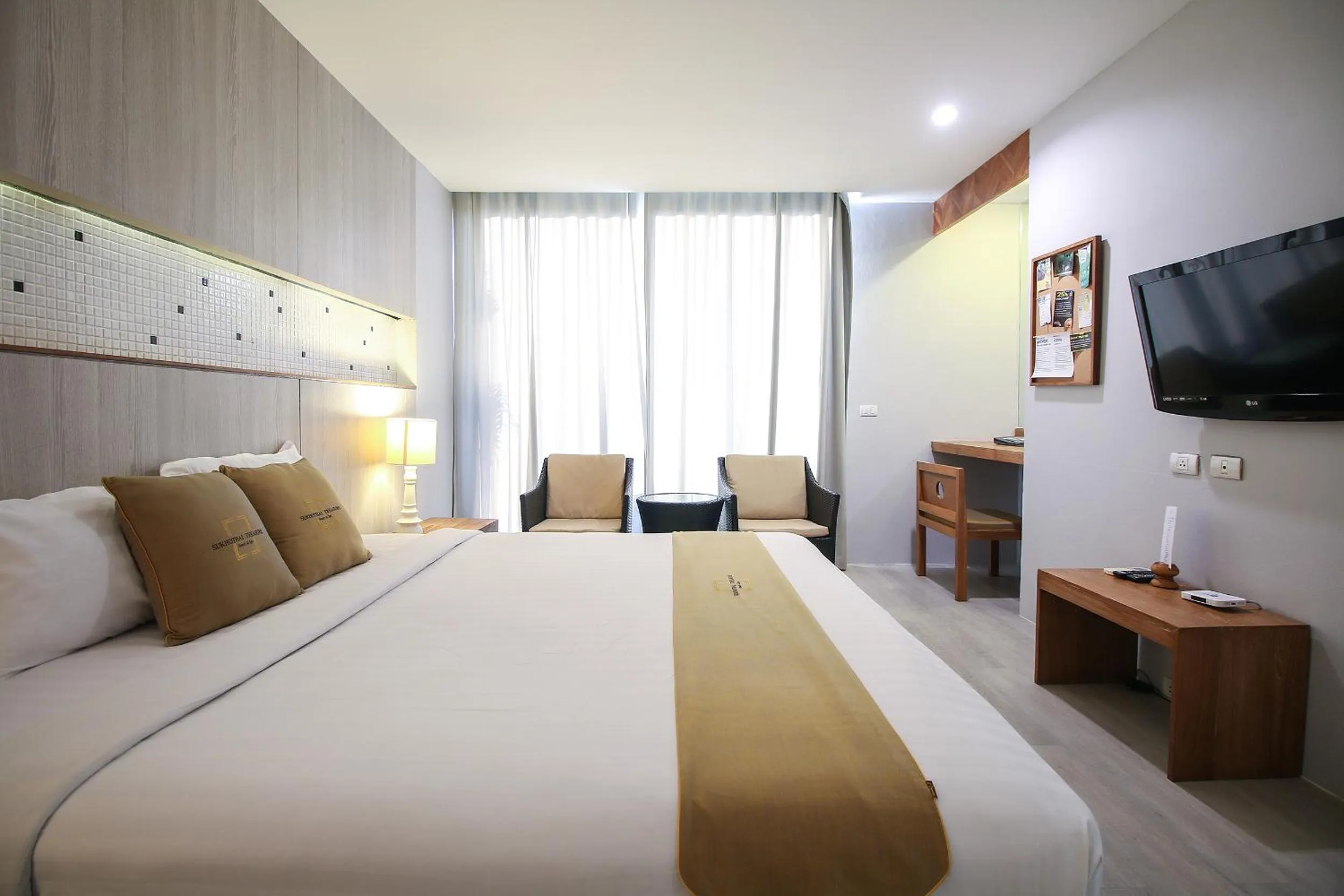 Bedroom, Bed in Sukhothai Treasure Resort & Spa