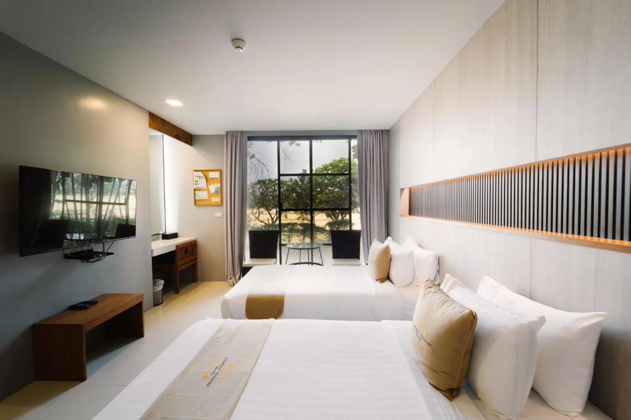 Bed in Sukhothai Treasure Resort & Spa