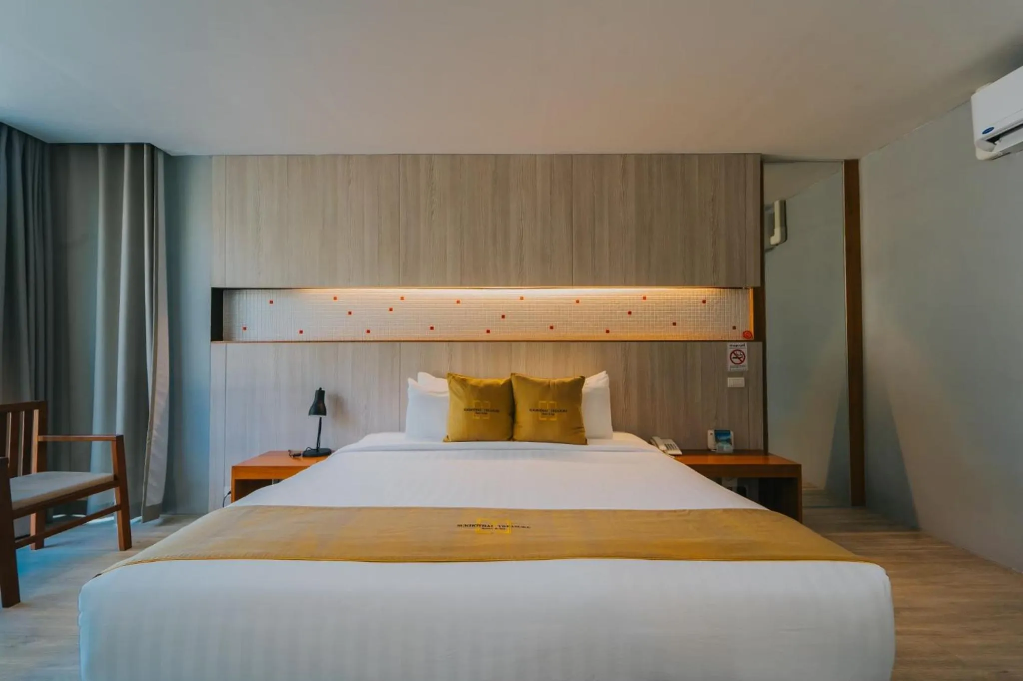 Bed in Sukhothai Treasure Resort & Spa