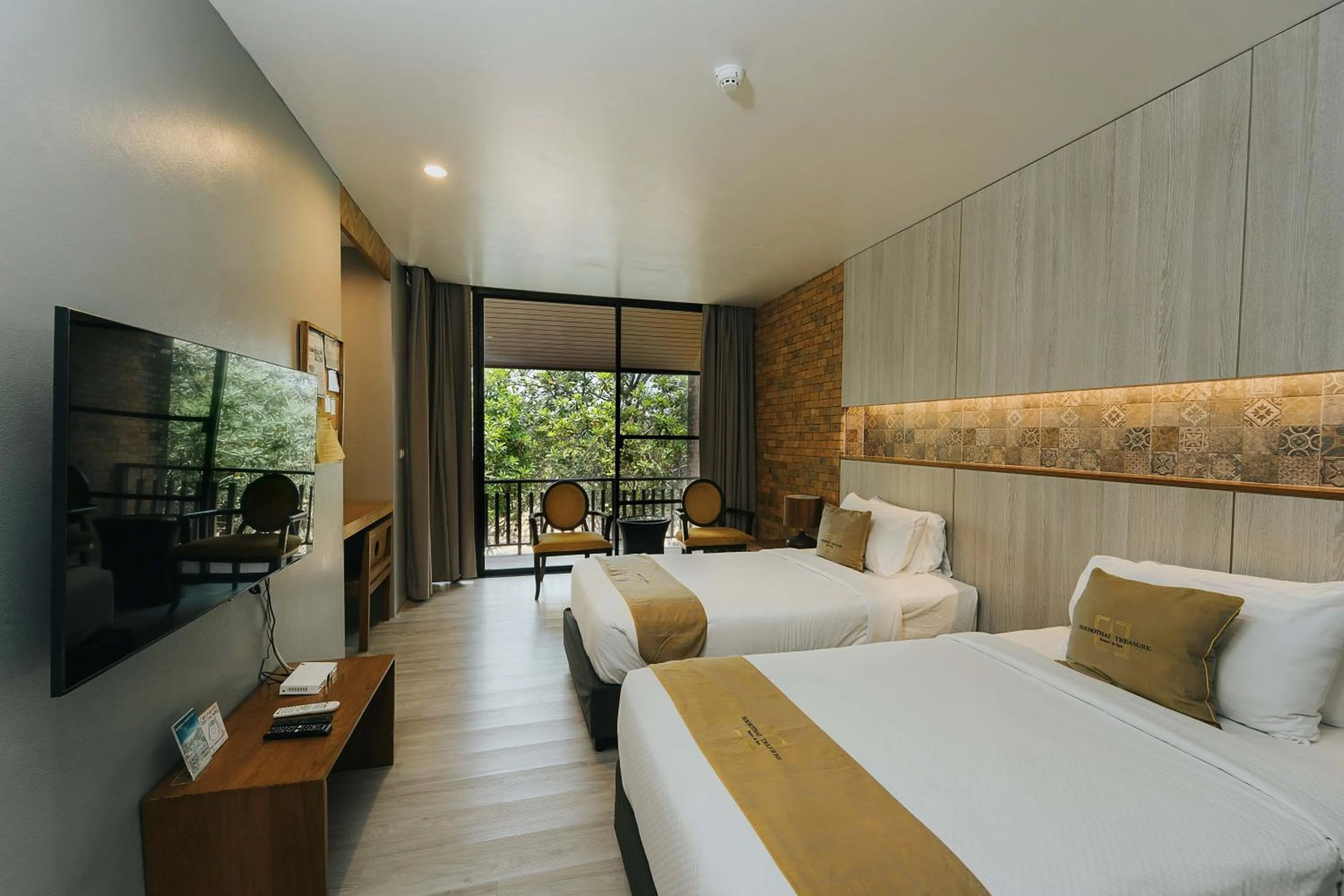 Bedroom, Bed in Sukhothai Treasure Resort & Spa