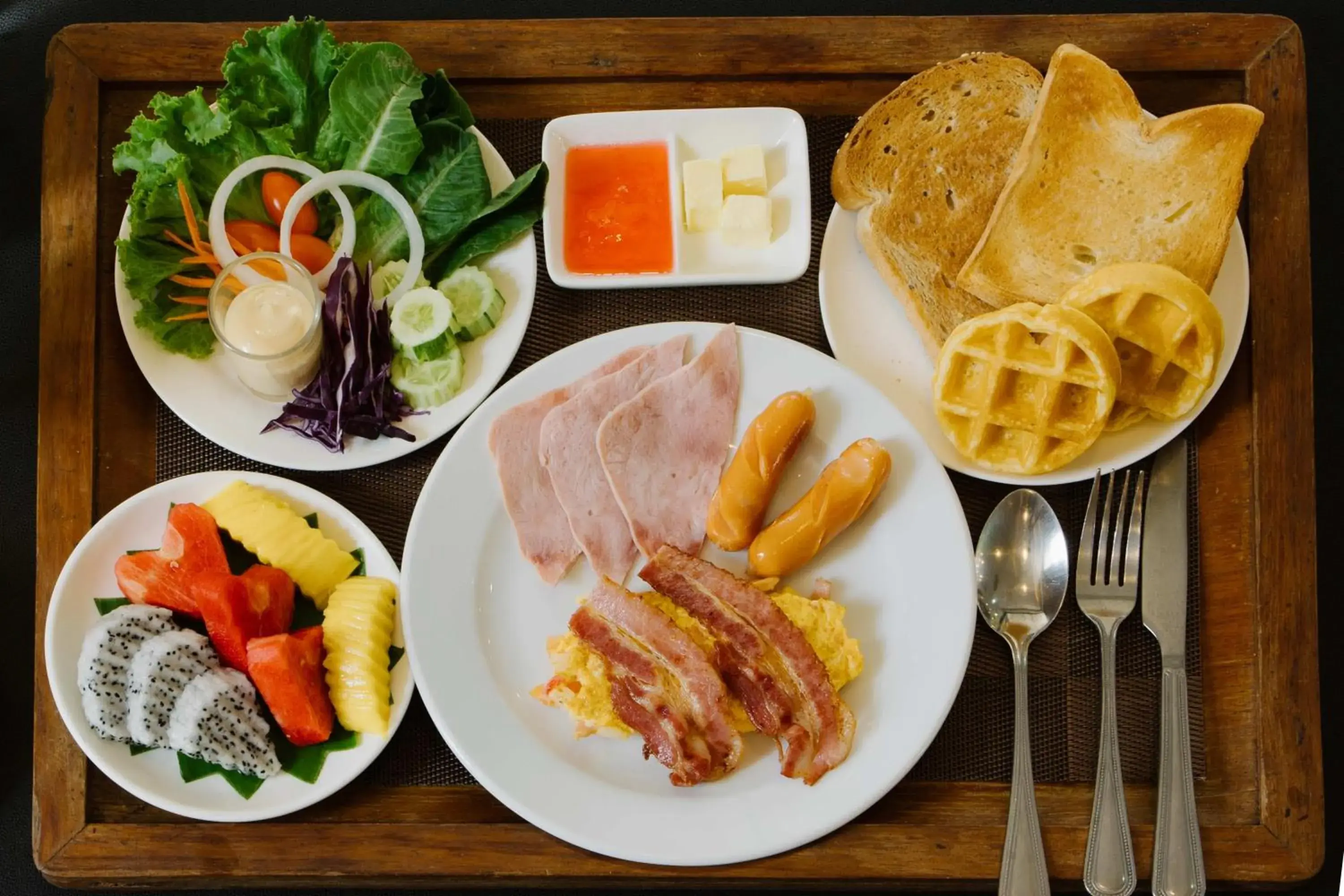 Breakfast in Sukhothai Treasure Resort & Spa Breakfast in Sukhothai Treasure Resort & Spa