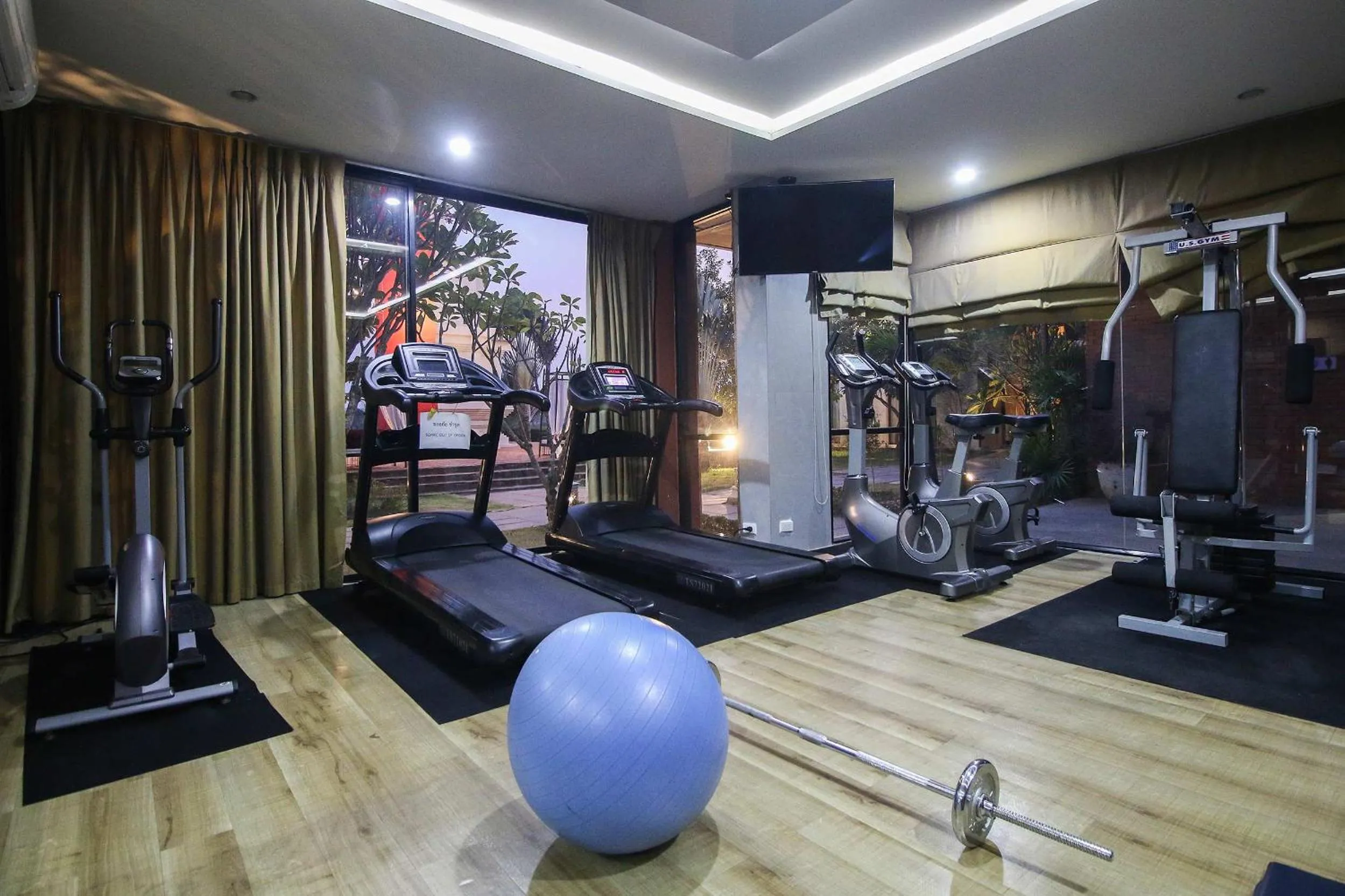 Fitness centre/facilities in Sukhothai Treasure Resort & Spa