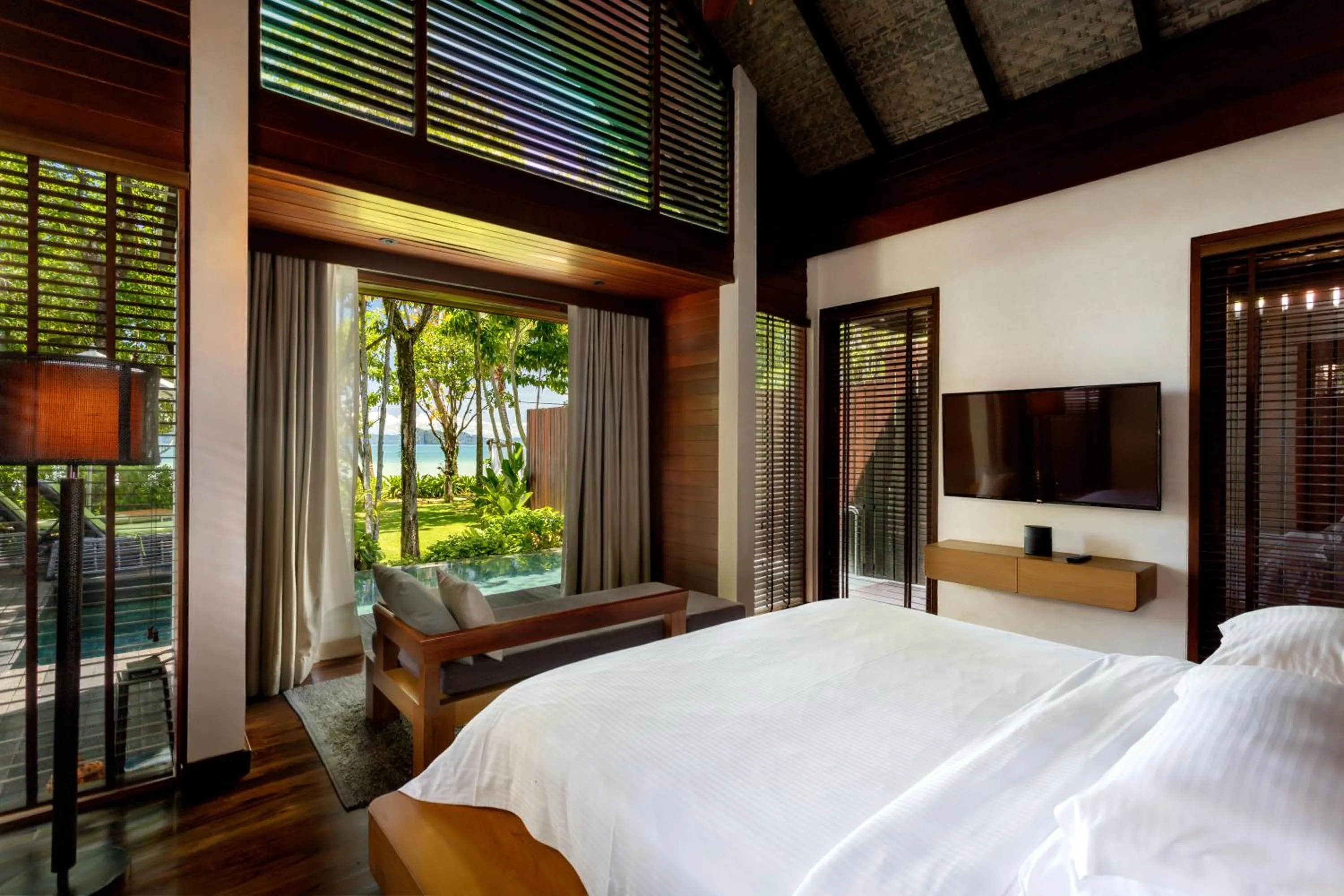 Bed in The Tubkaak Krabi Boutique Resort