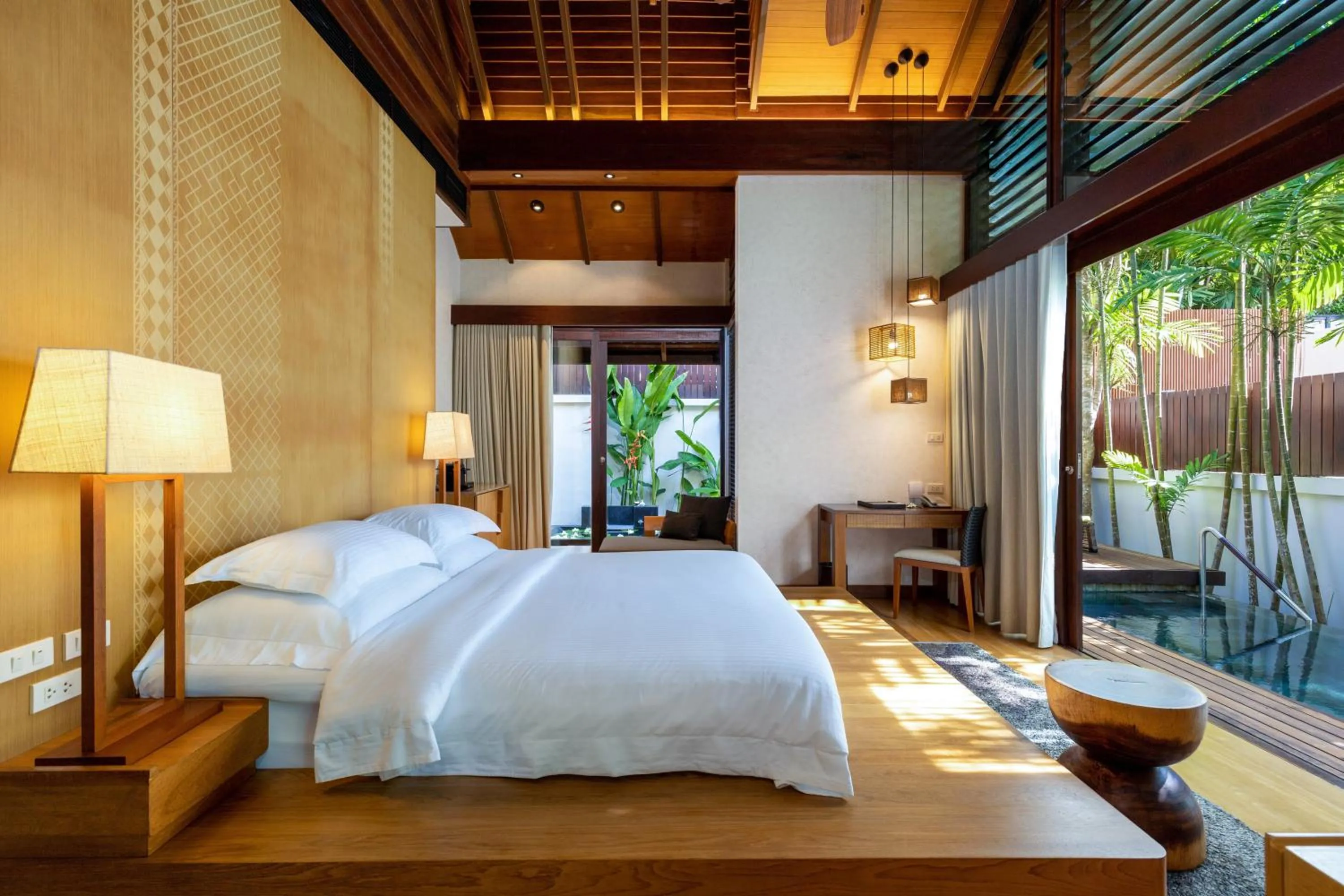 Bed in The Tubkaak Krabi Boutique Resort