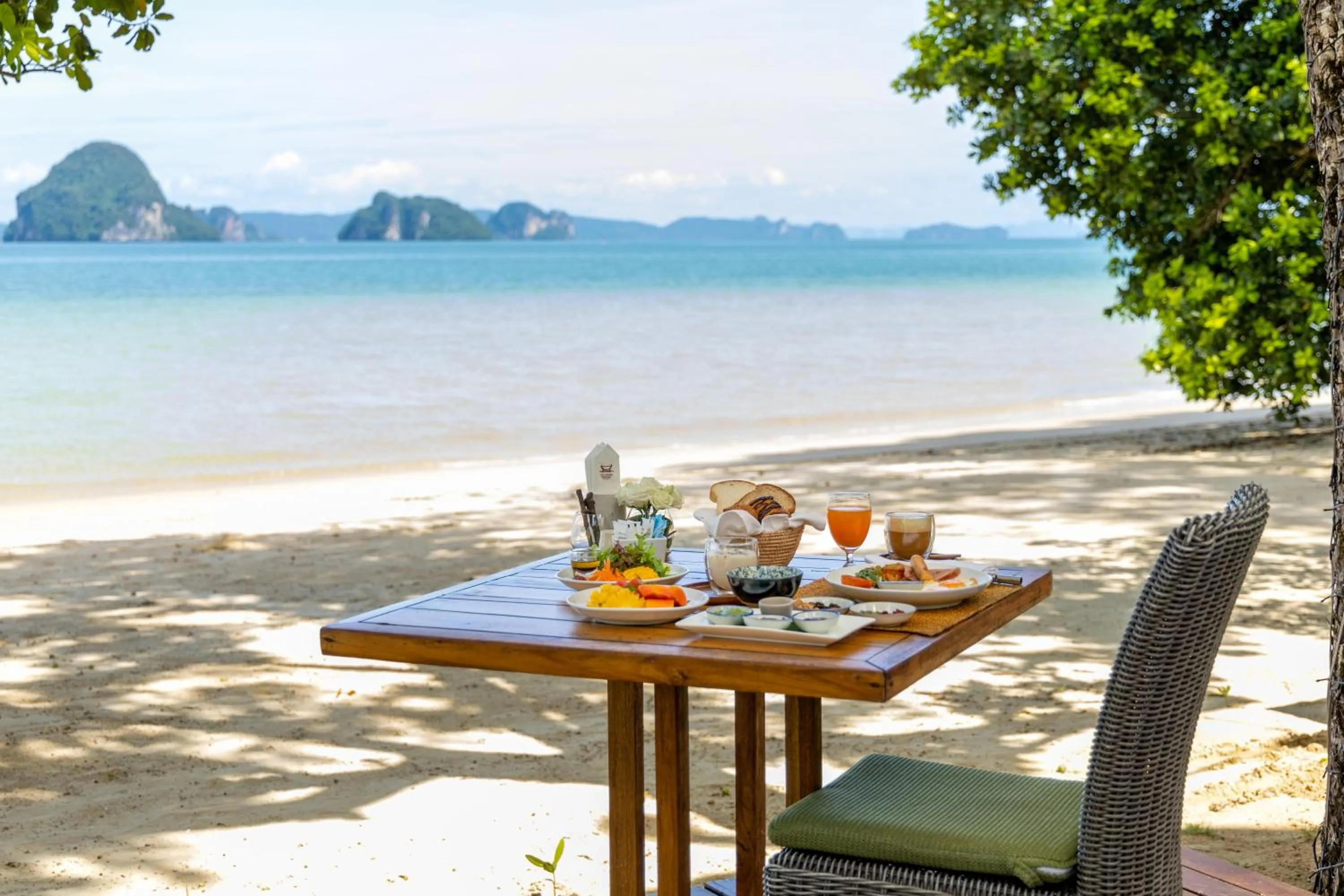 Breakfast in The Tubkaak Krabi Boutique Resort