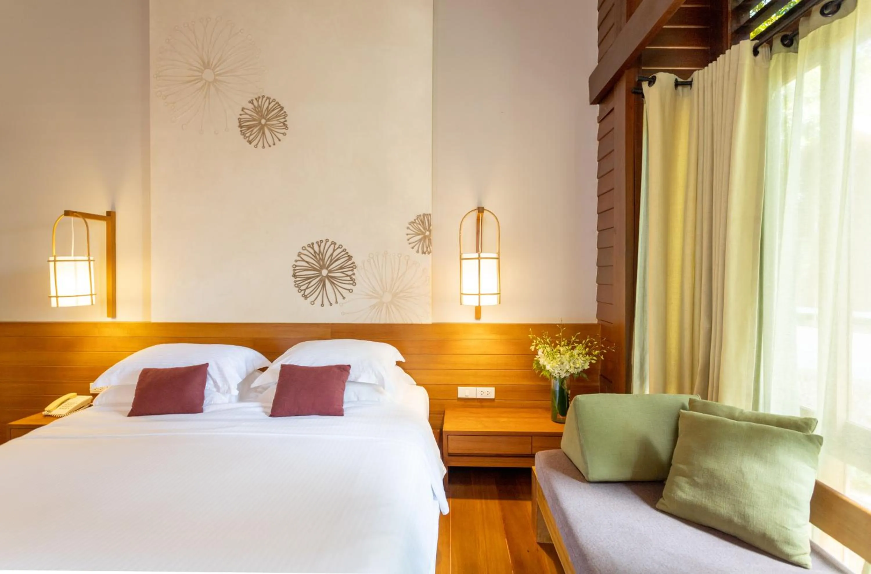 Bed in The Tubkaak Krabi Boutique Resort