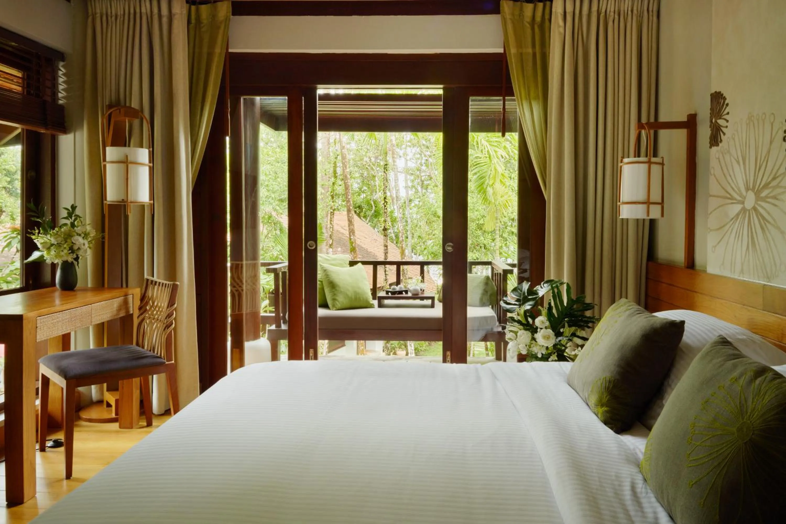 Bed in The Tubkaak Krabi Boutique Resort