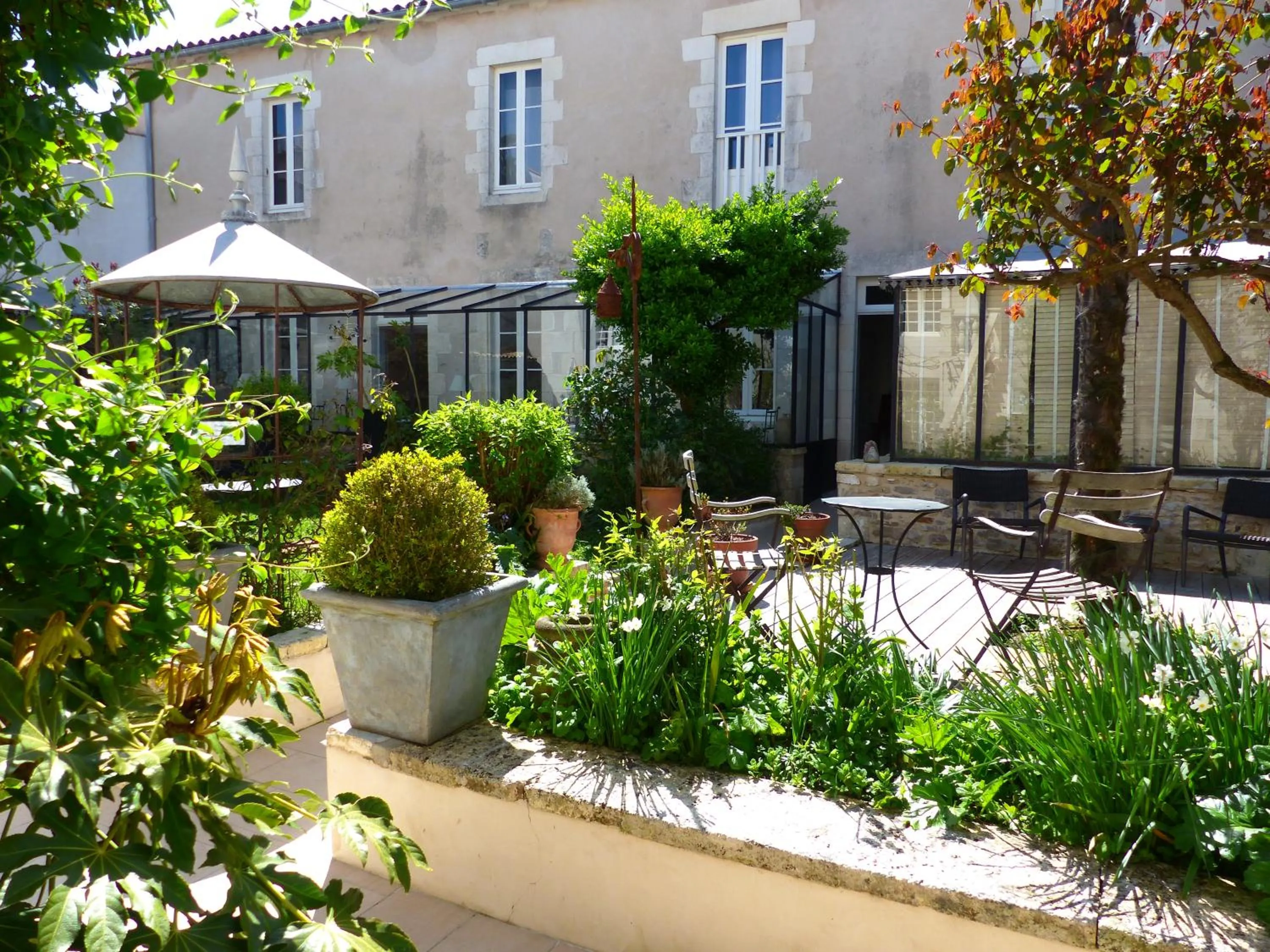 Patio in La Maison Douce