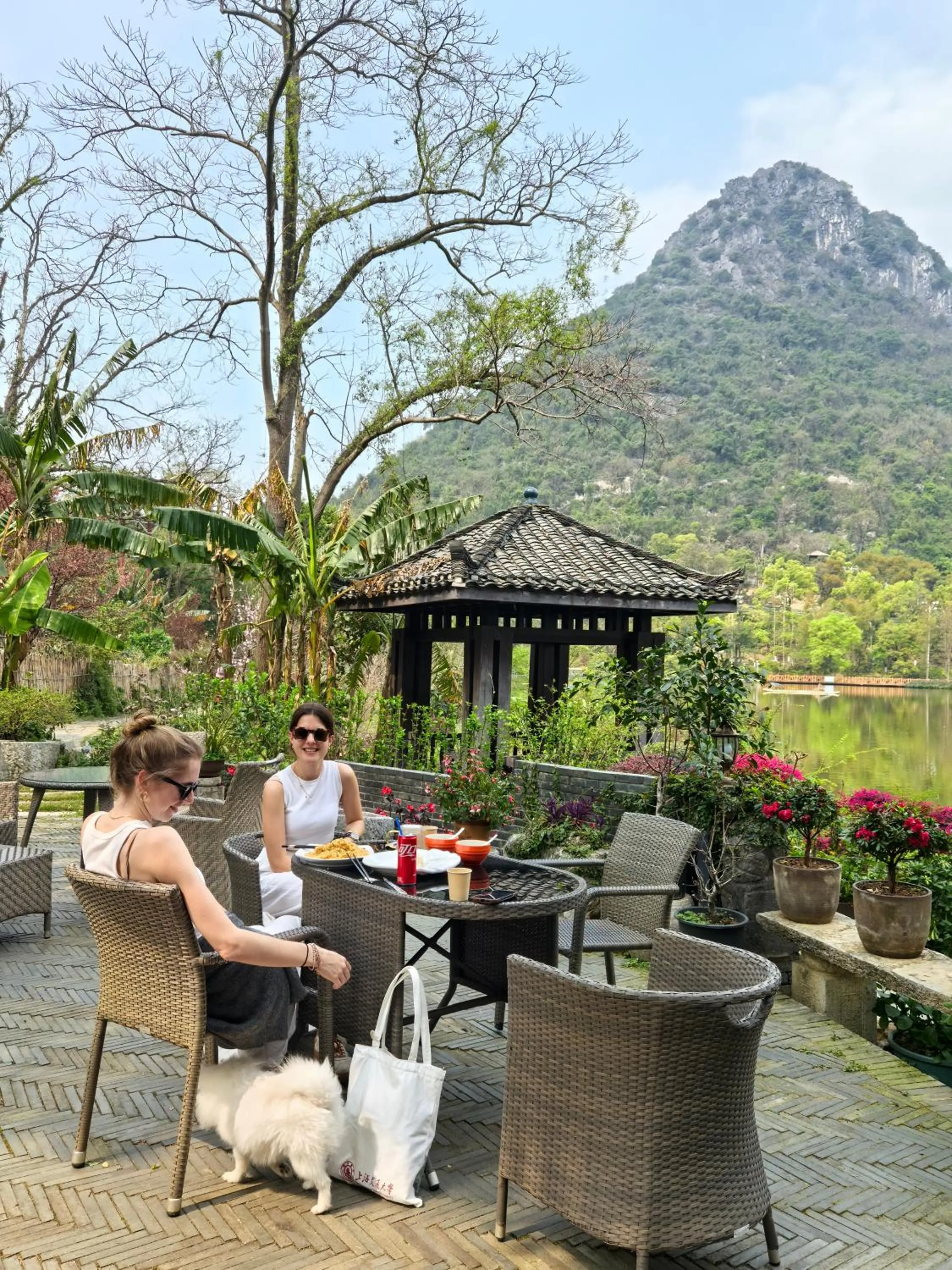 Natural landscape in Guilin HeShe Lakeside Resort