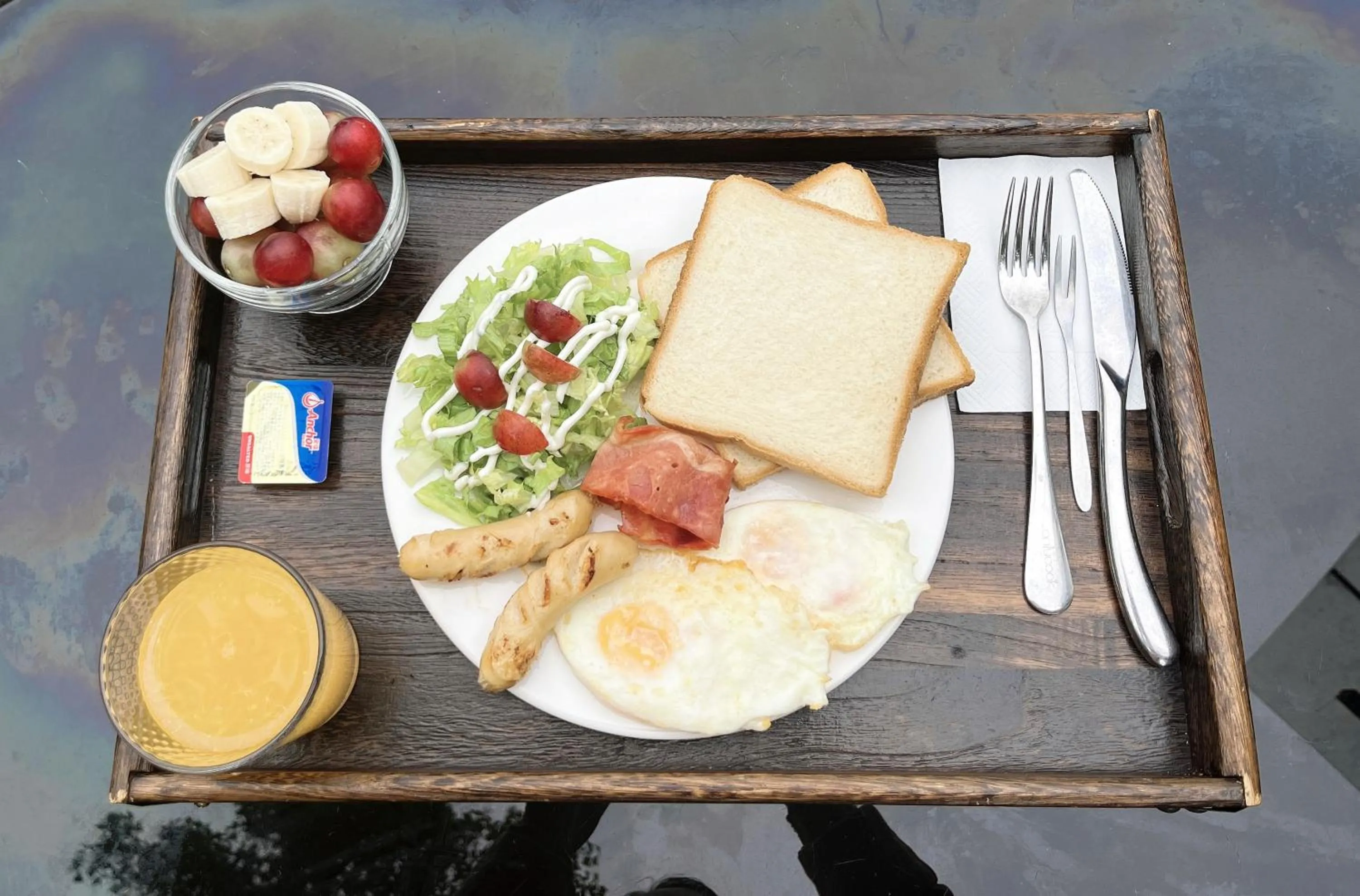 Breakfast in Guilin HeShe Lakeside Resort