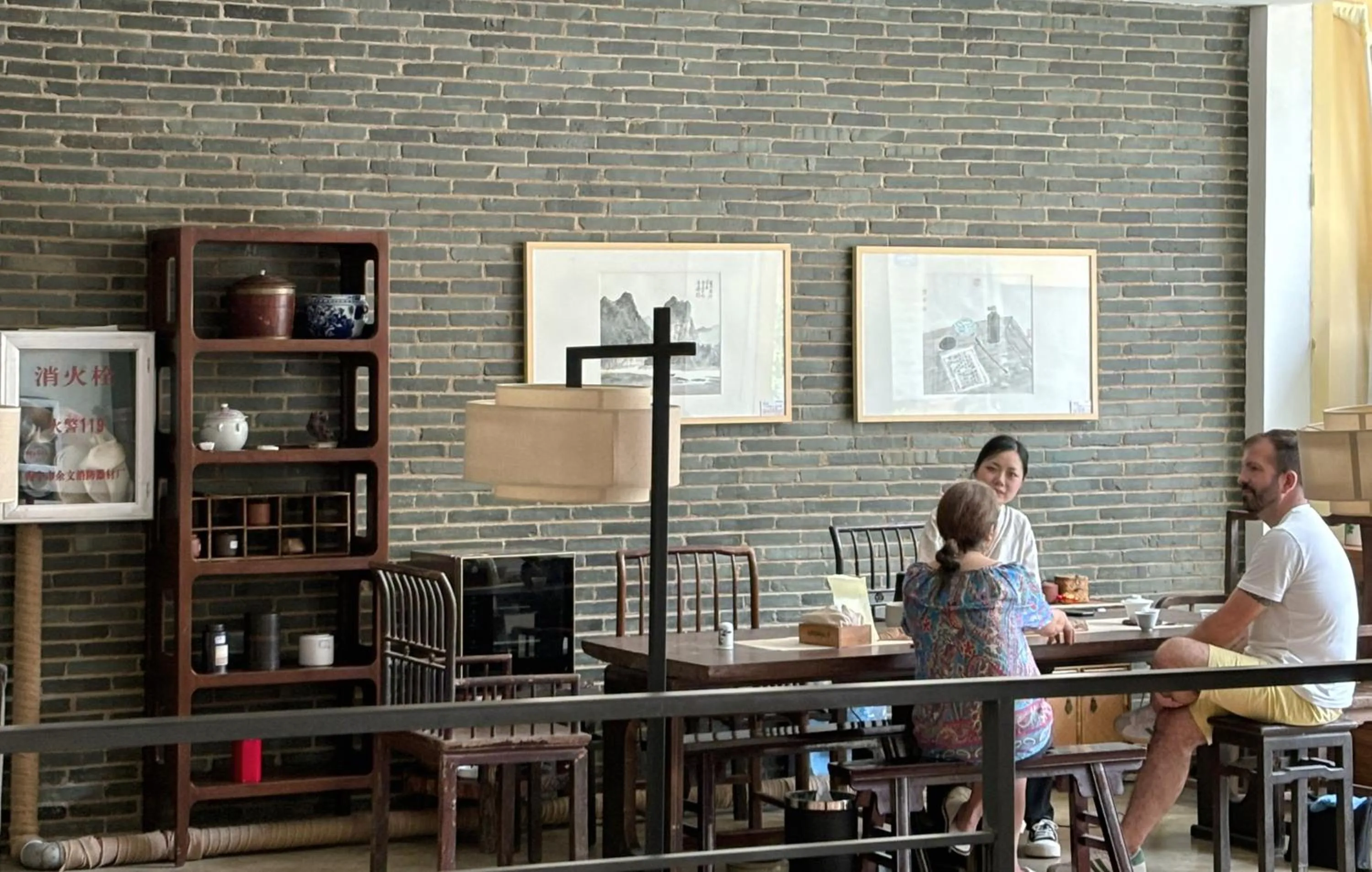 People in Guilin HeShe Lakeside Resort
