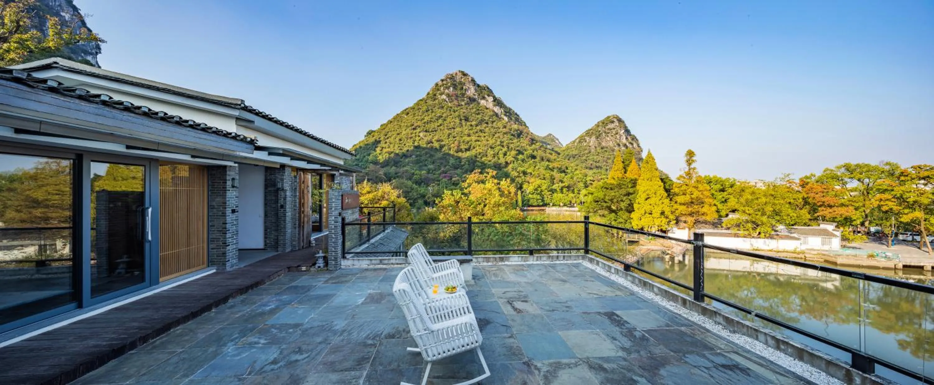 View (from property/room) in Guilin HeShe Lakeside Resort