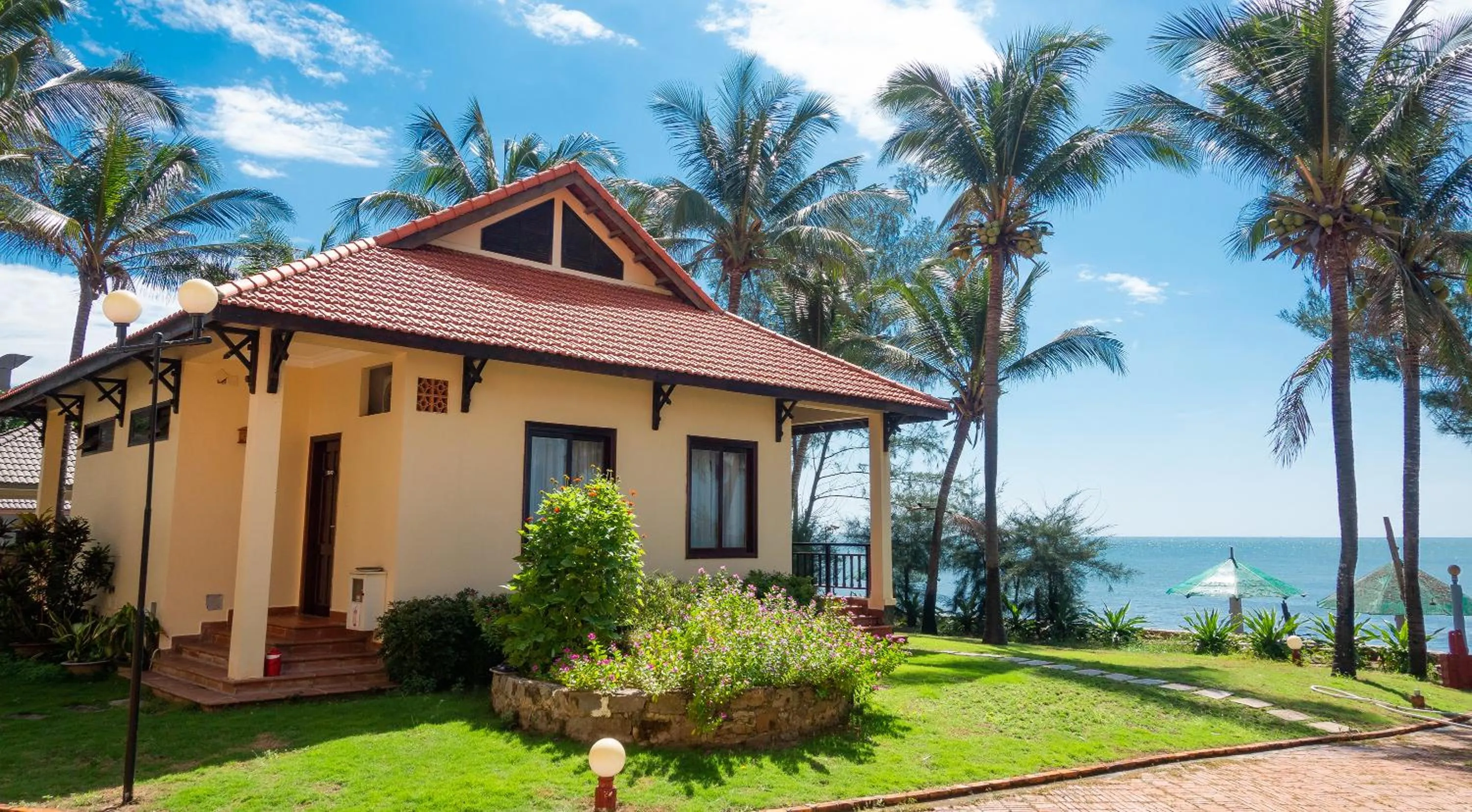 Garden view in Golden Coast Resort & Spa
