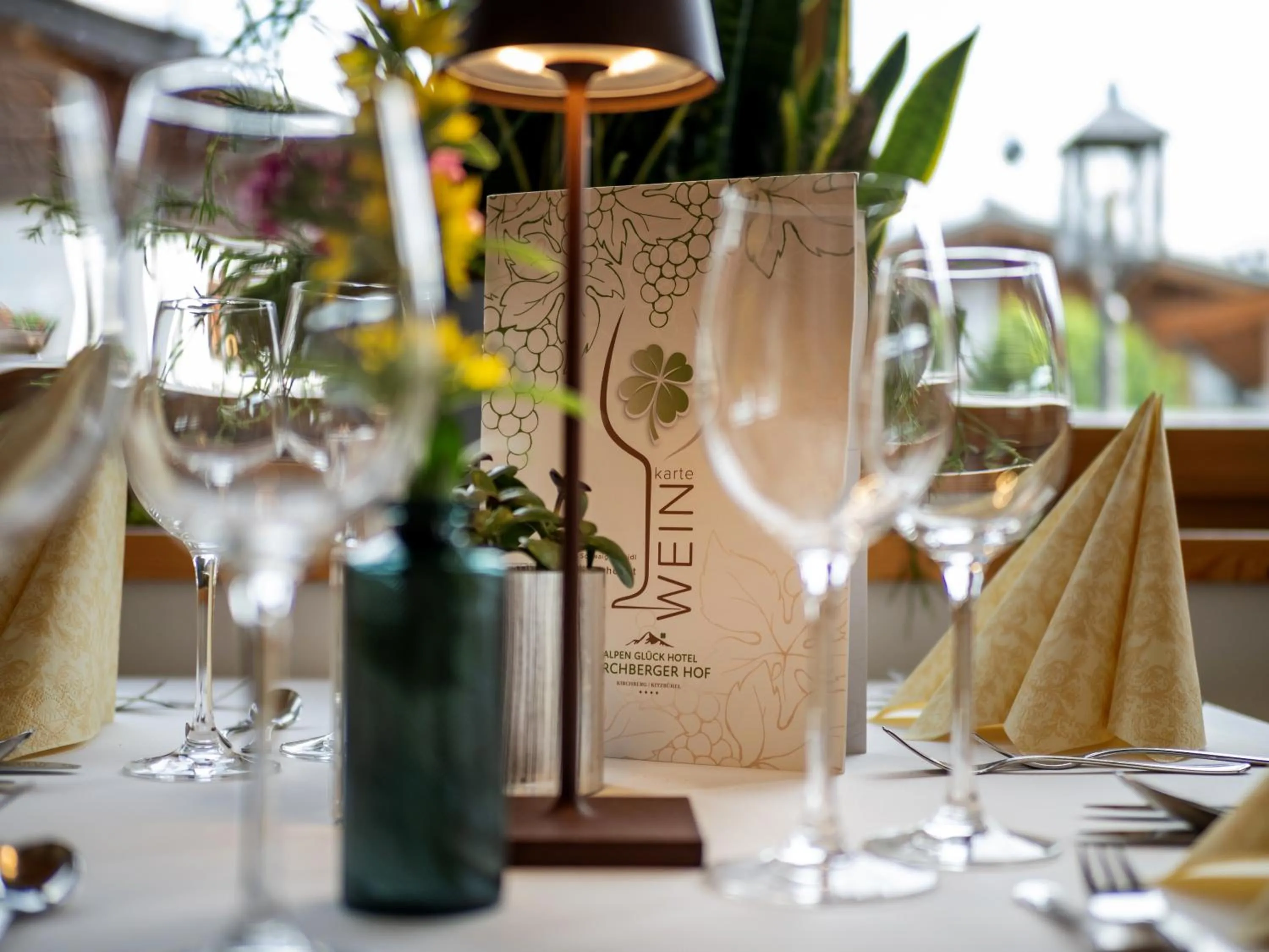 Restaurant/places to eat in Alpen Glück Hotel Kirchberger Hof