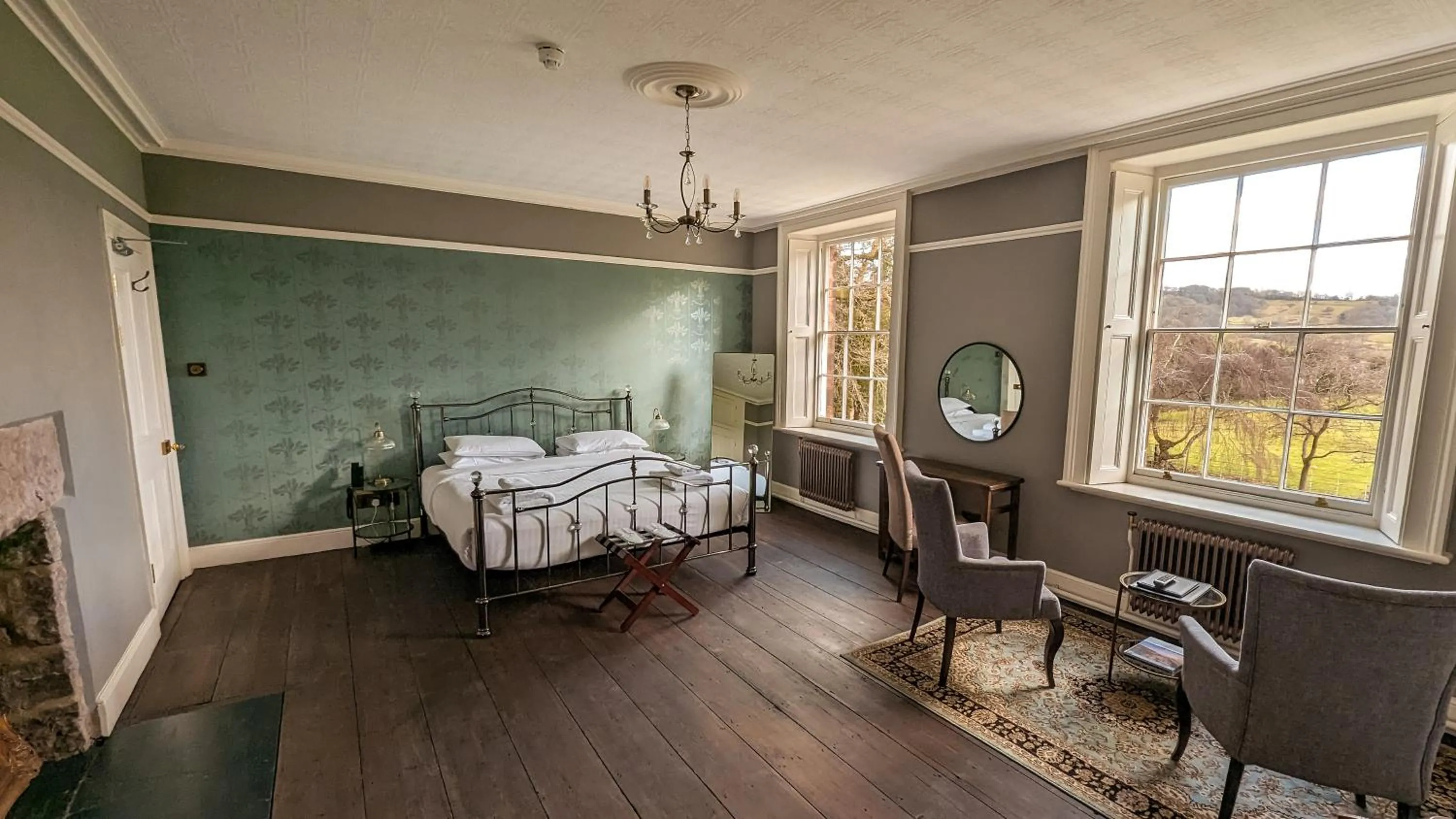 Seating area in Oakhill Hotel