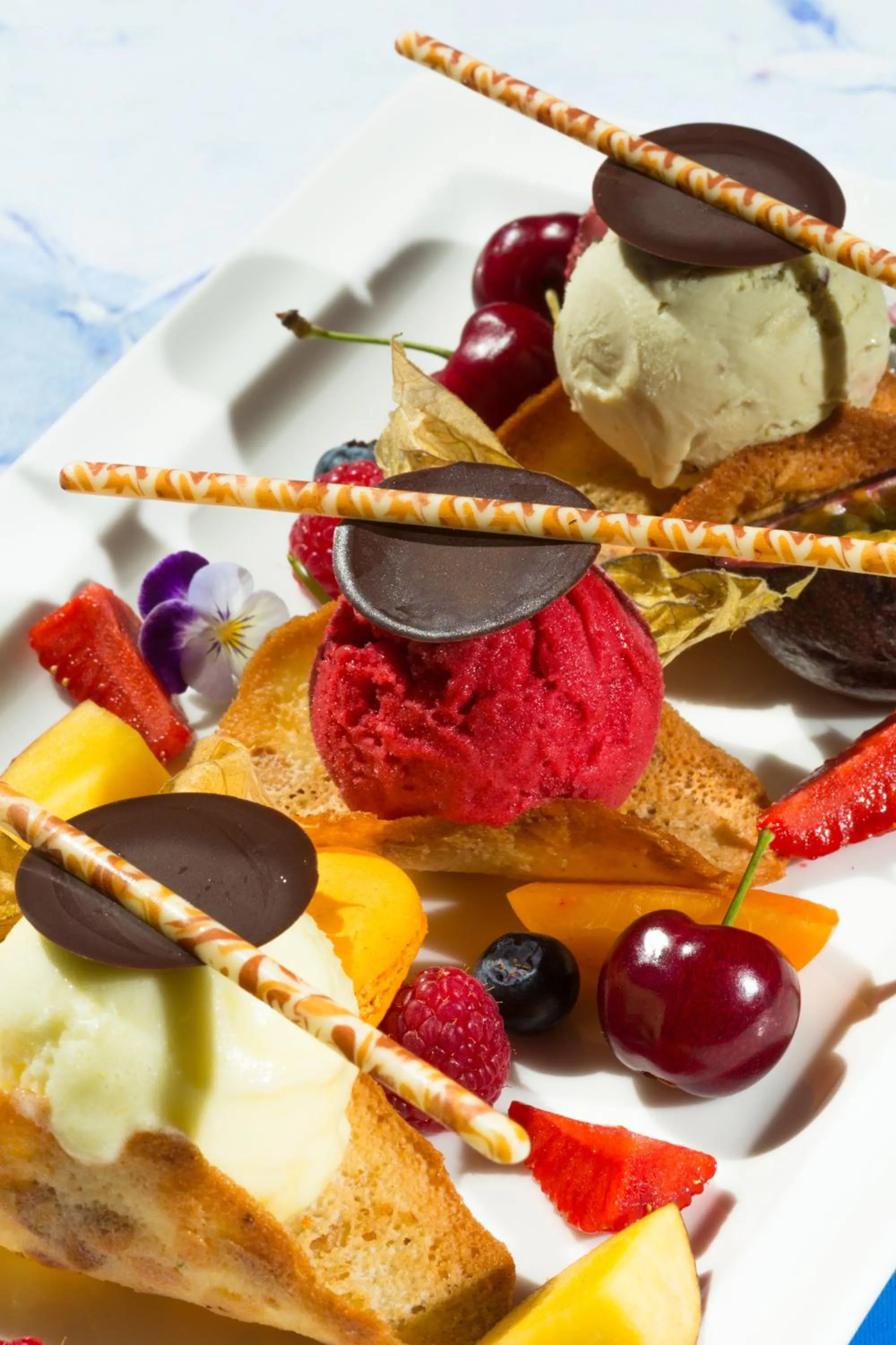 Food and drinks in Villa Cécile