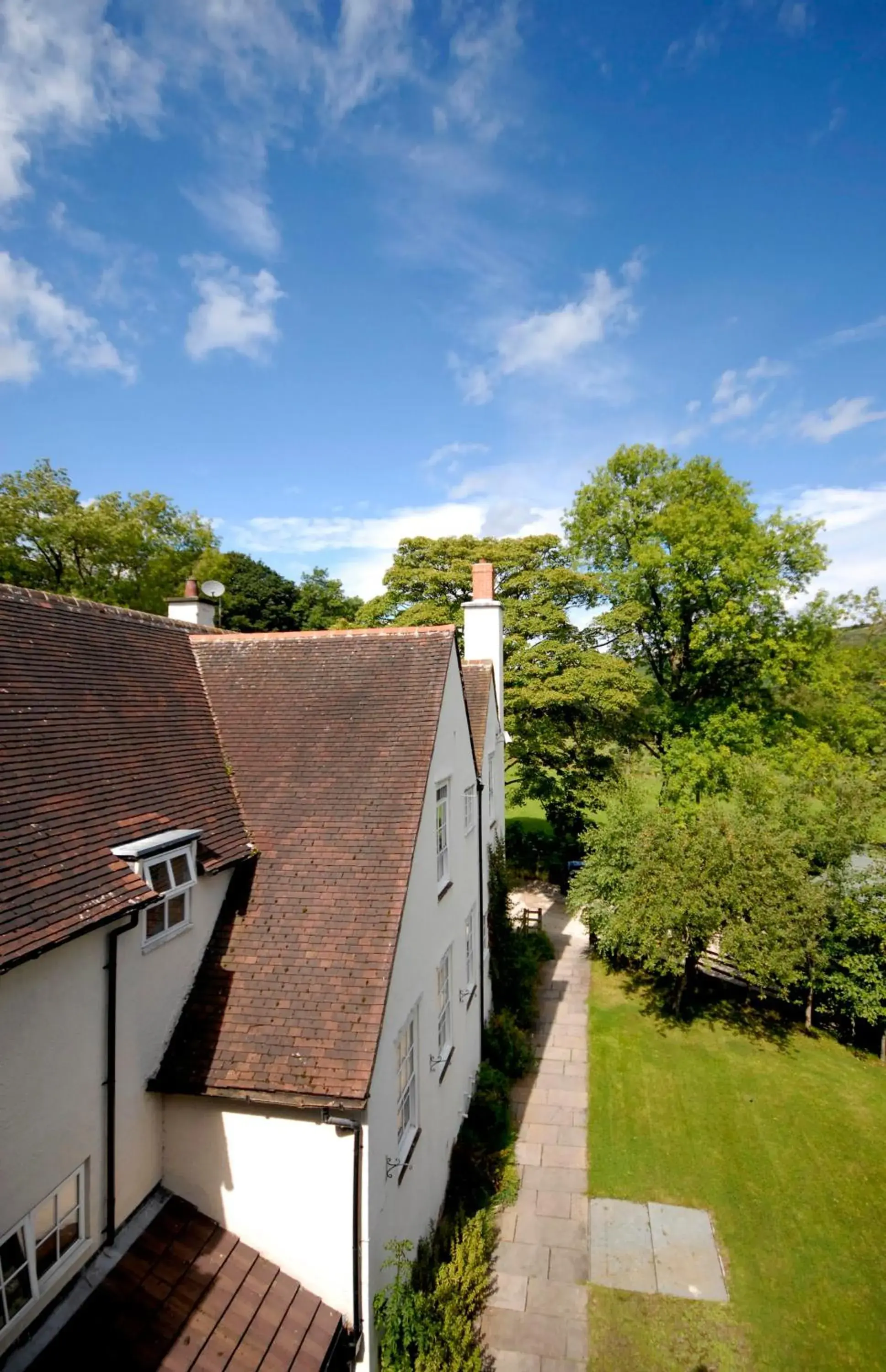 Garden view in Losehill House Hotel & Spa Garden view in Losehill House Hotel & Spa