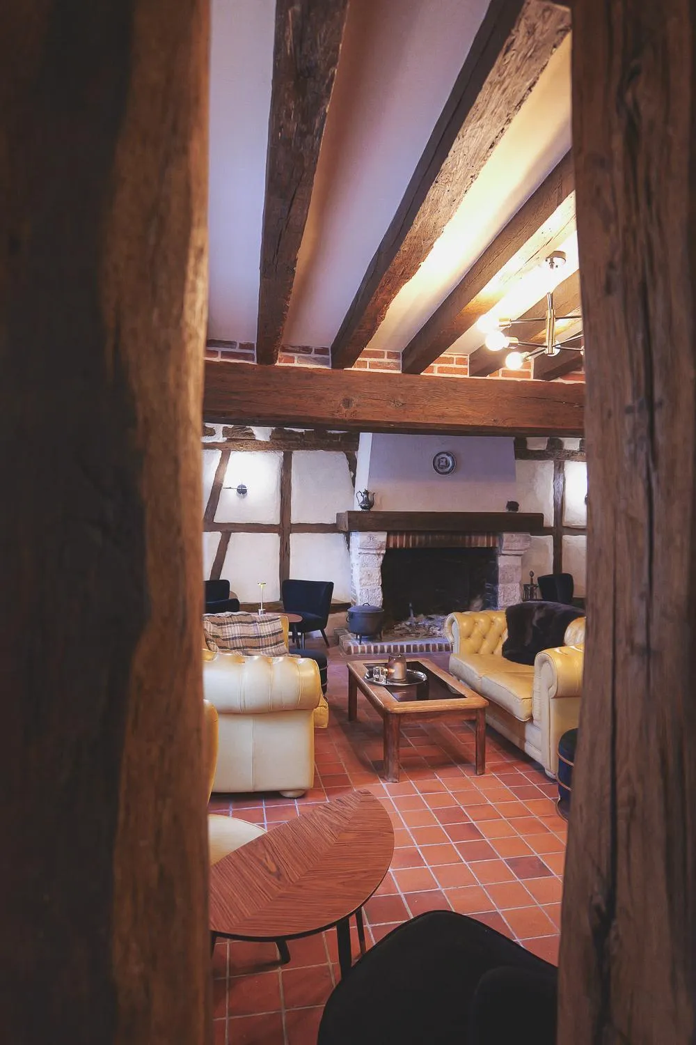 Living room in Auberge Du Cheval Blanc - Teritoria
