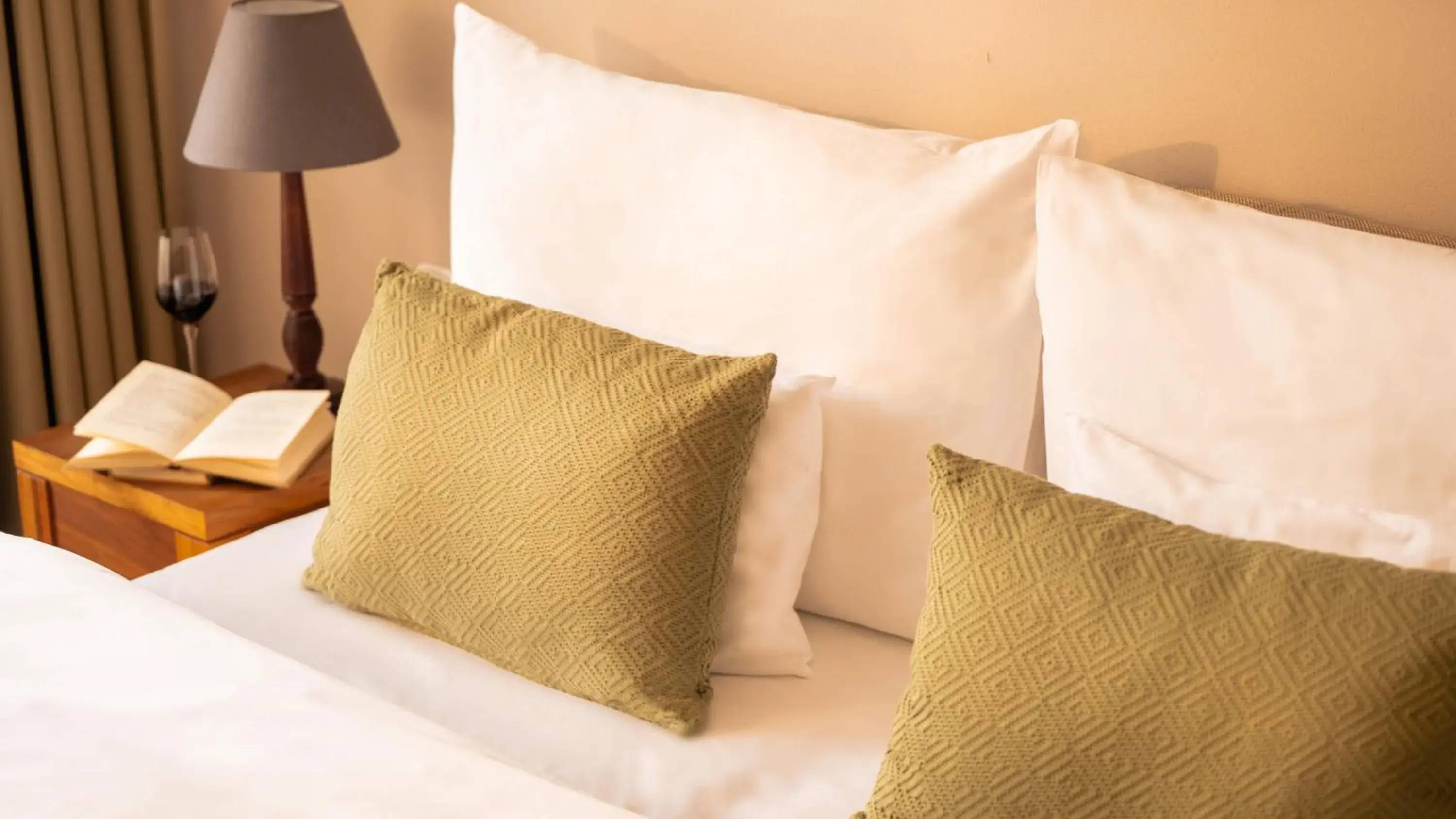 Bed in Hotel Golden Key Prague Castle Bed in Hotel Golden Key Prague Castle