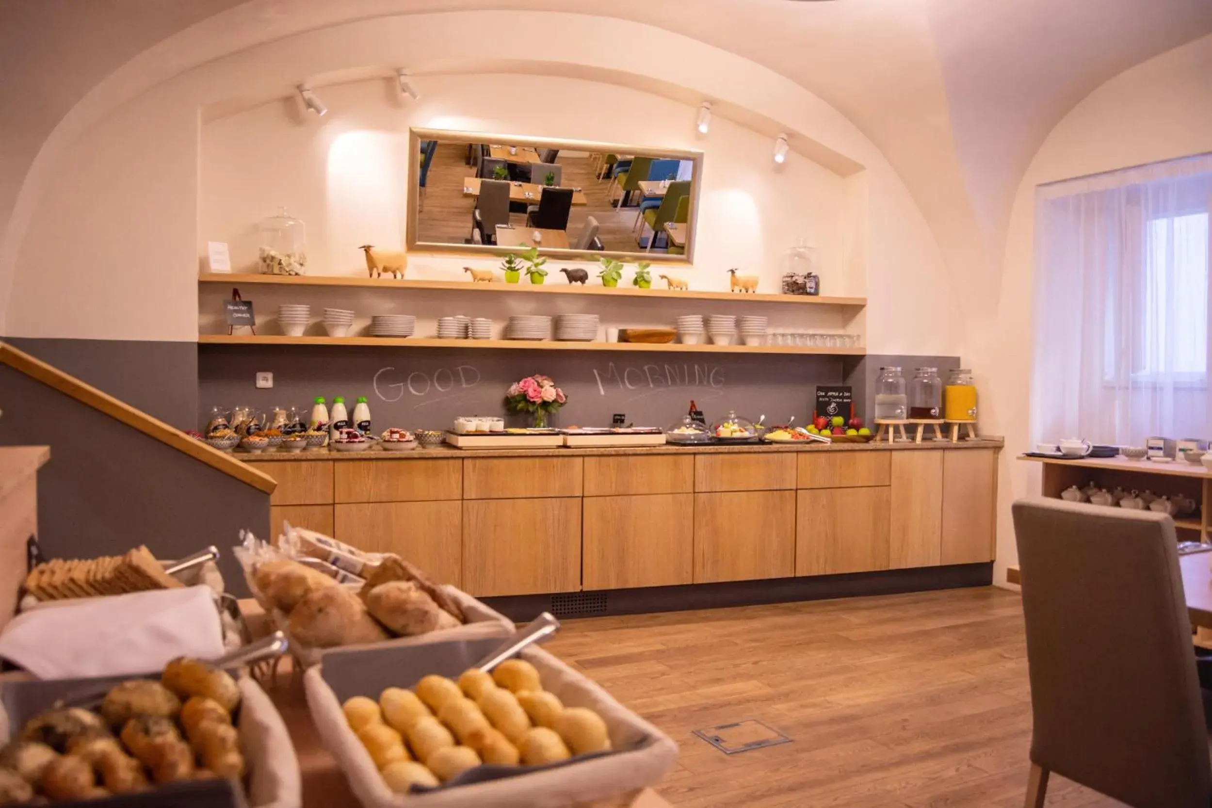 Breakfast in Hotel Golden Key Prague Castle Breakfast in Hotel Golden Key Prague Castle