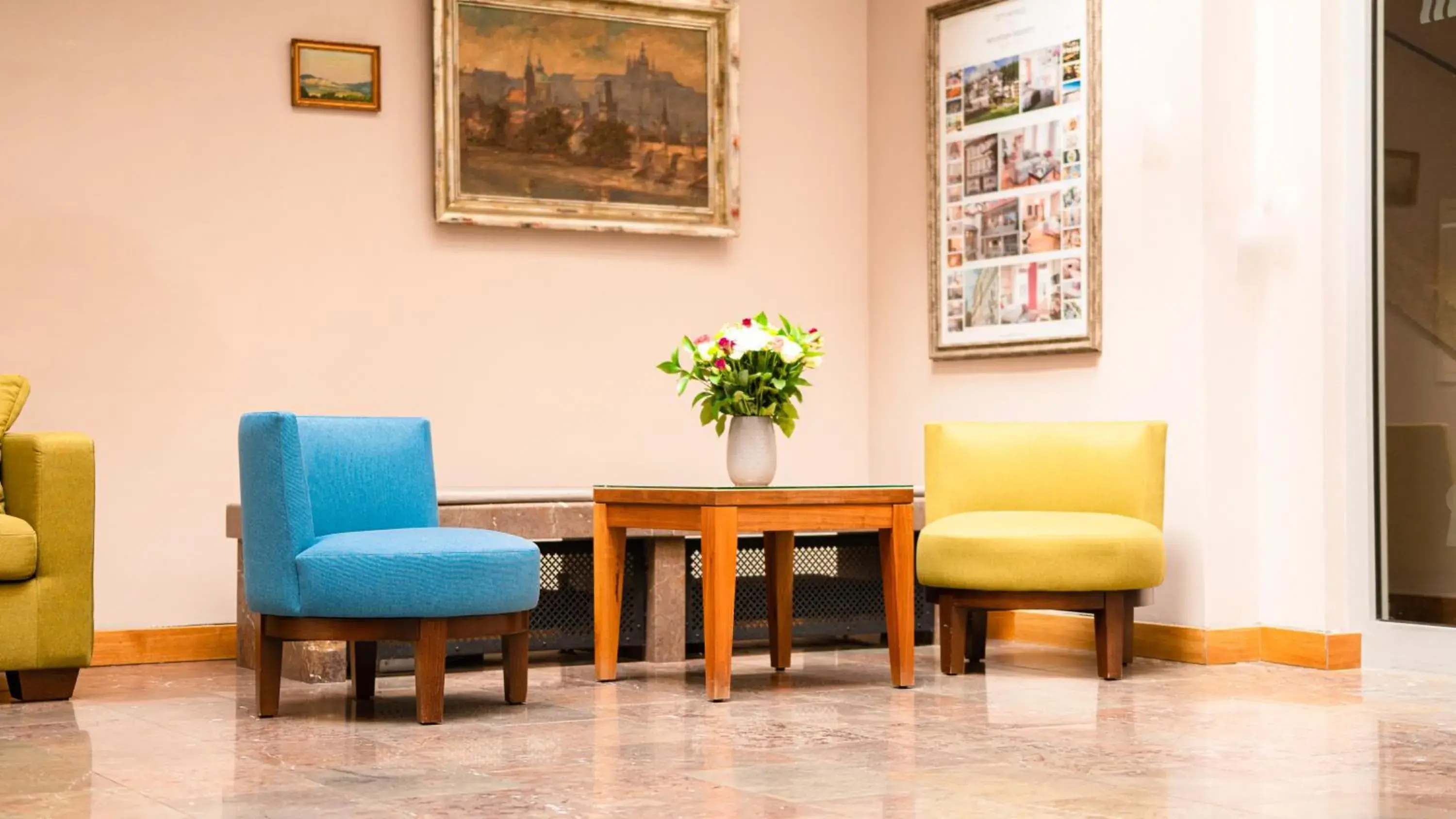 Lobby or reception in Hotel Golden Key Prague Castle Lobby or reception in Hotel Golden Key Prague Castle