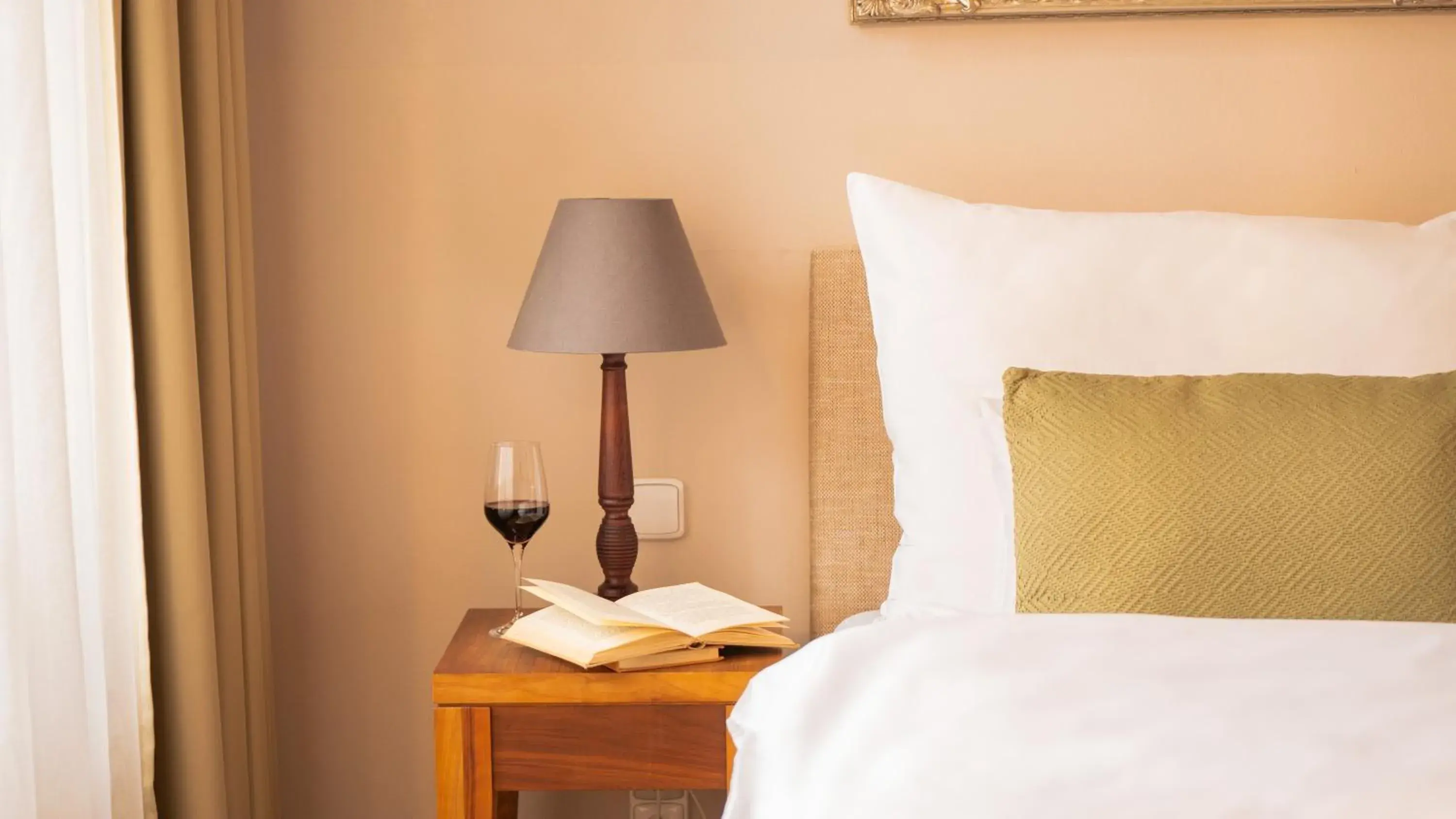 Bed in Hotel Golden Key Prague Castle Bed in Hotel Golden Key Prague Castle