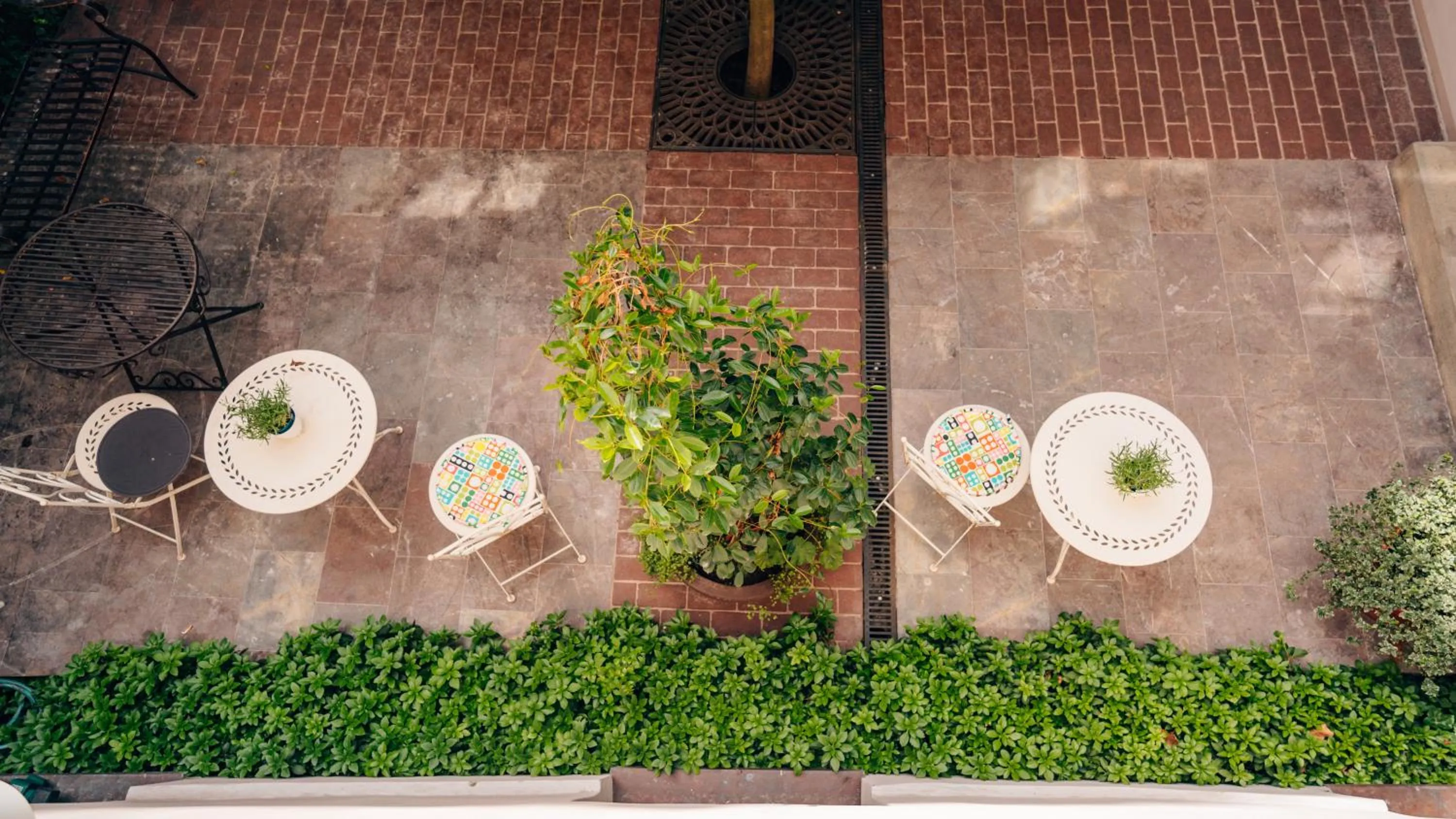 Garden in Hotel Golden Key Prague Castle