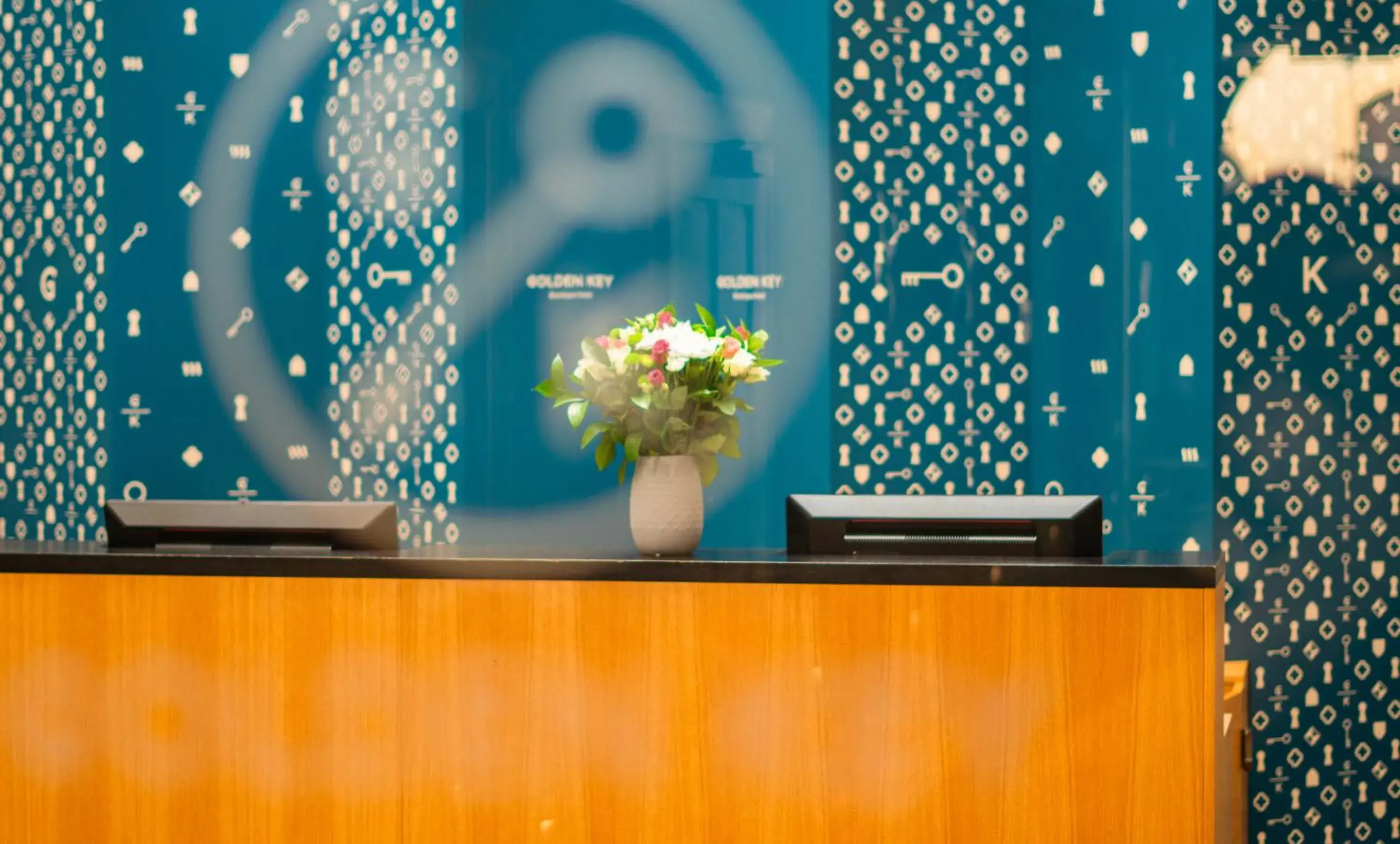 Lobby or reception in Hotel Golden Key Prague Castle Lobby or reception in Hotel Golden Key Prague Castle