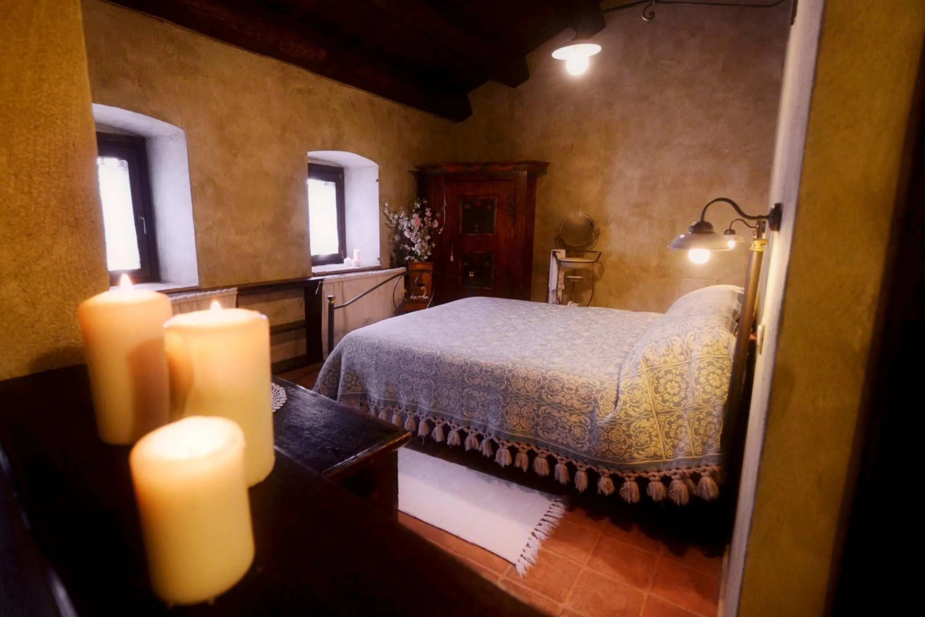 Bed in Robur Marsorum Albergo Diffuso