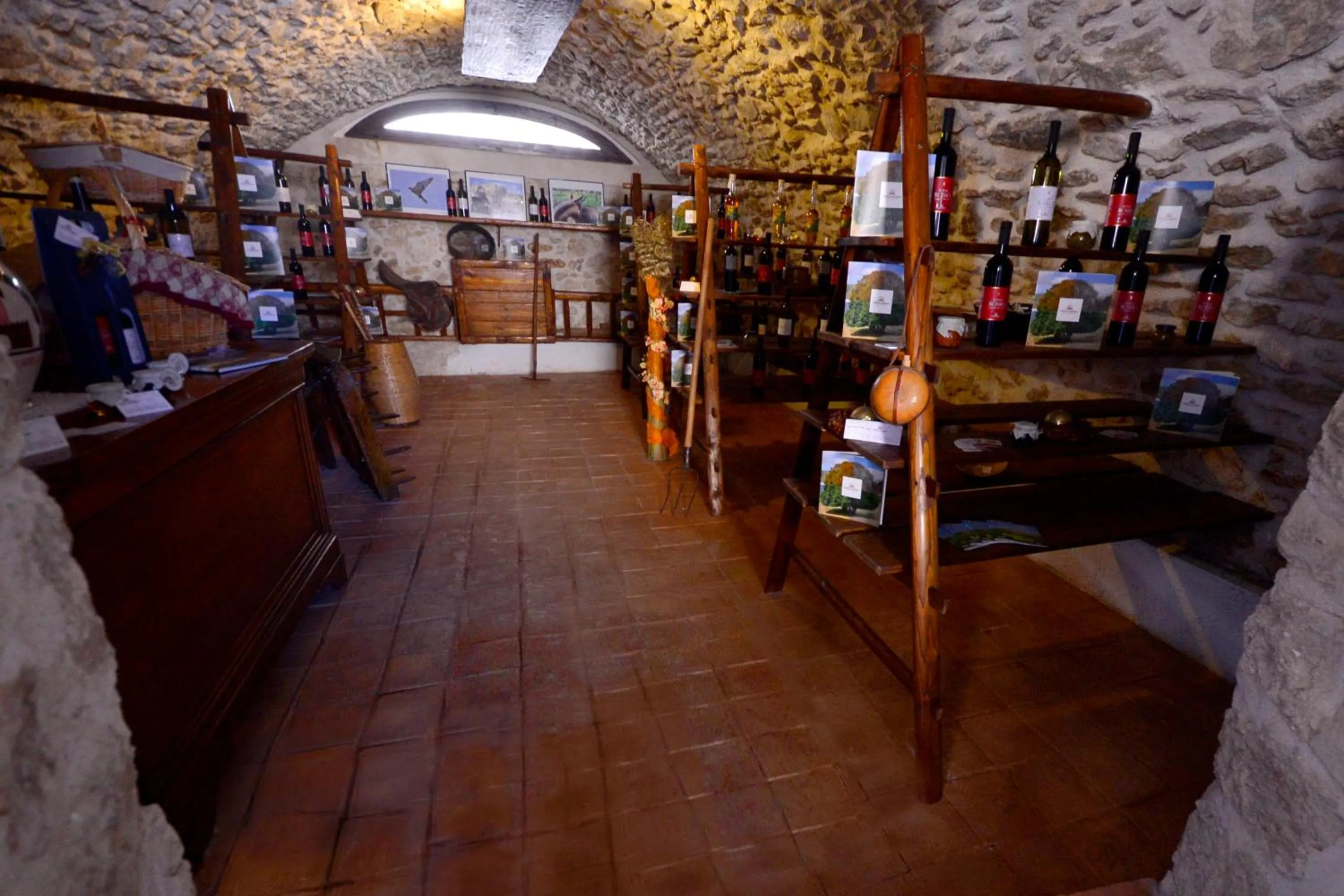 Decorative detail in Robur Marsorum Albergo Diffuso