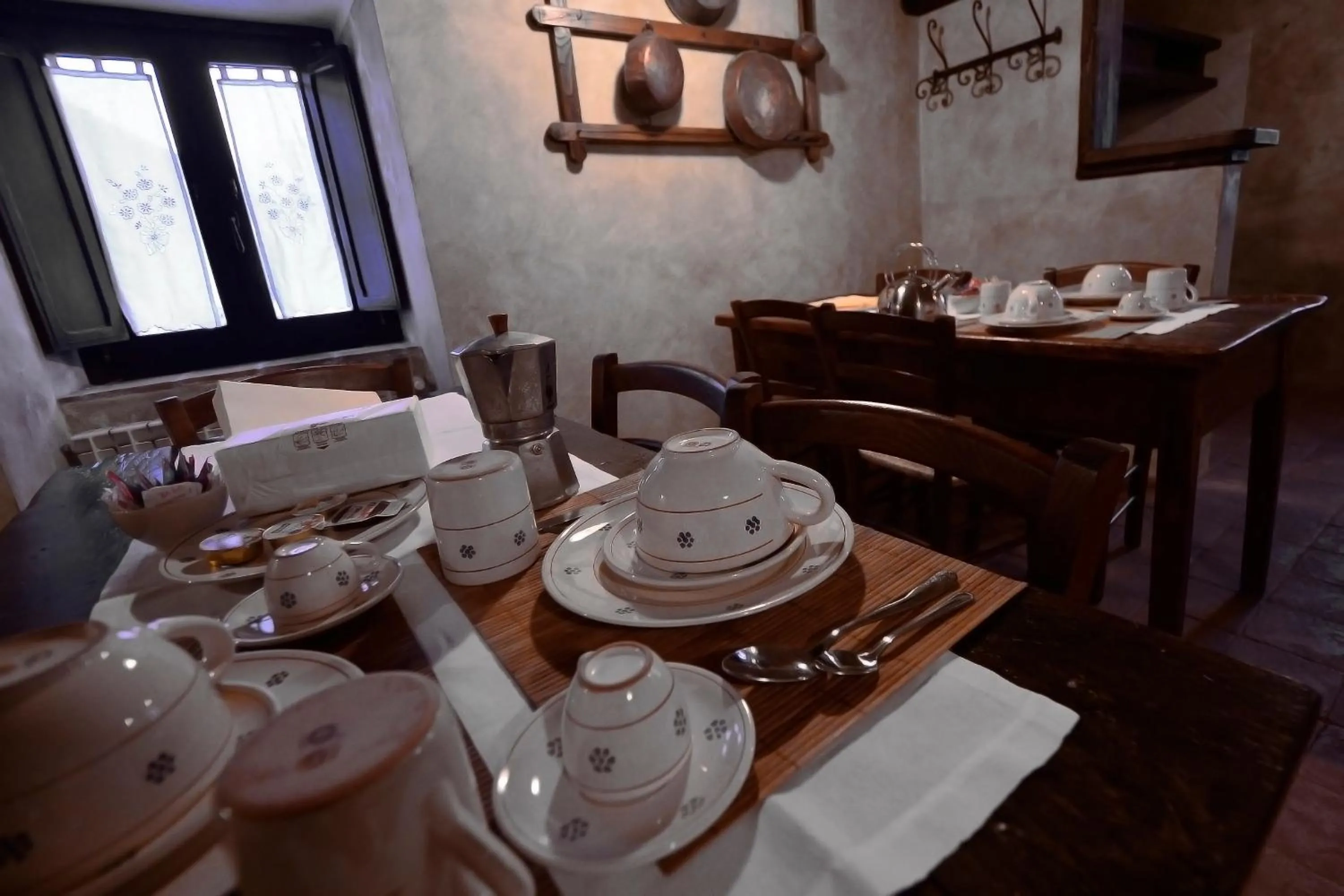 Decorative detail in Robur Marsorum Albergo Diffuso