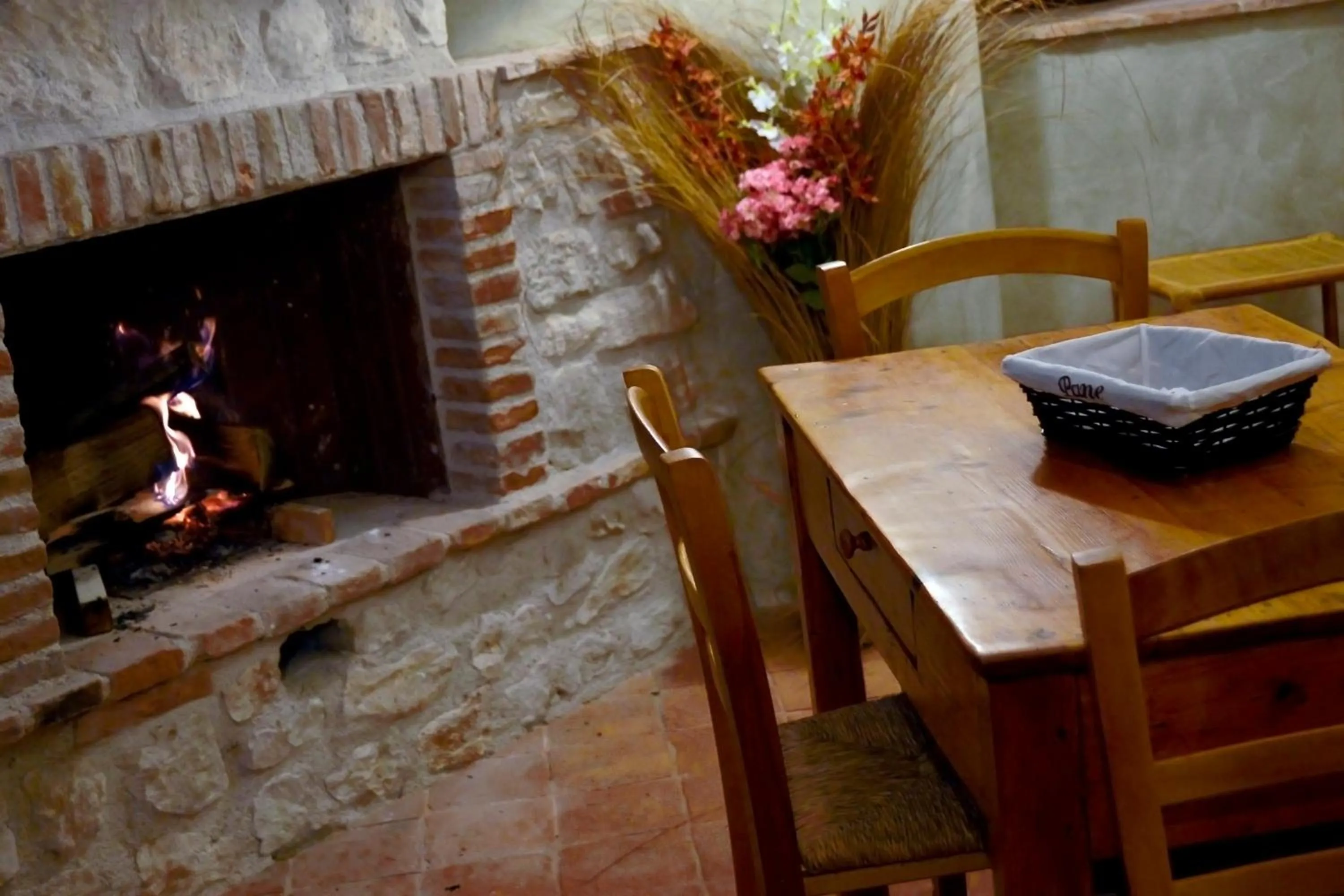 Decorative detail in Robur Marsorum Albergo Diffuso