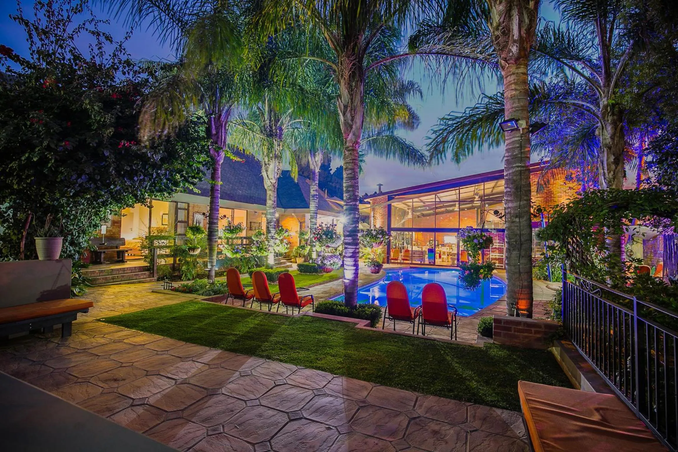 Garden in Sunrock Guesthouse