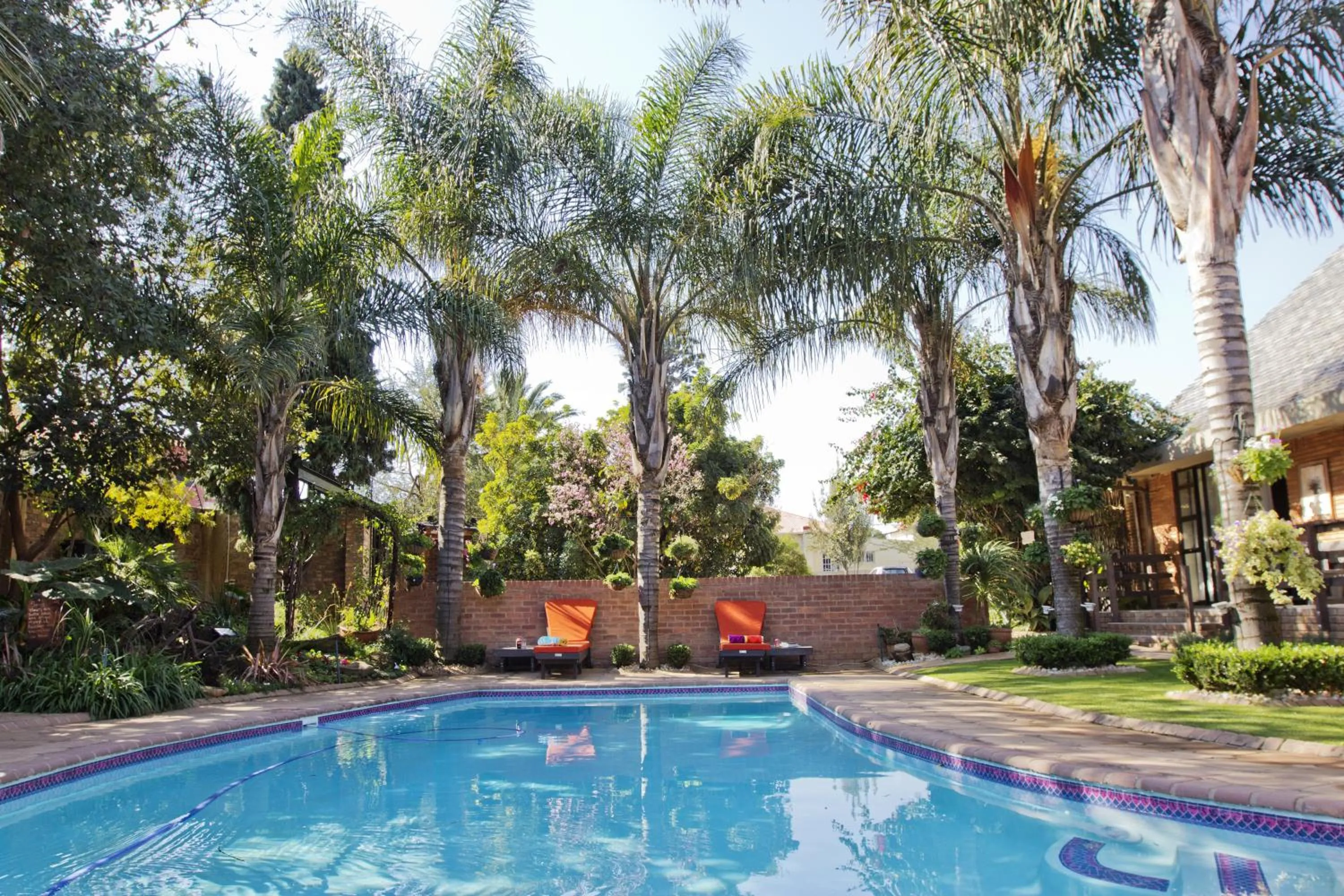 Garden in Sunrock Guesthouse