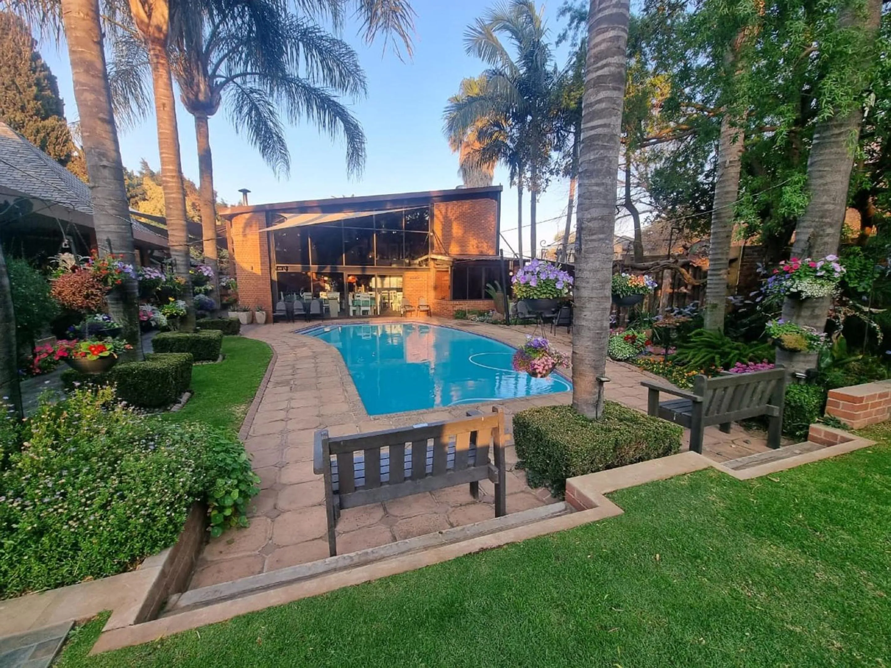 Garden in Sunrock Guesthouse