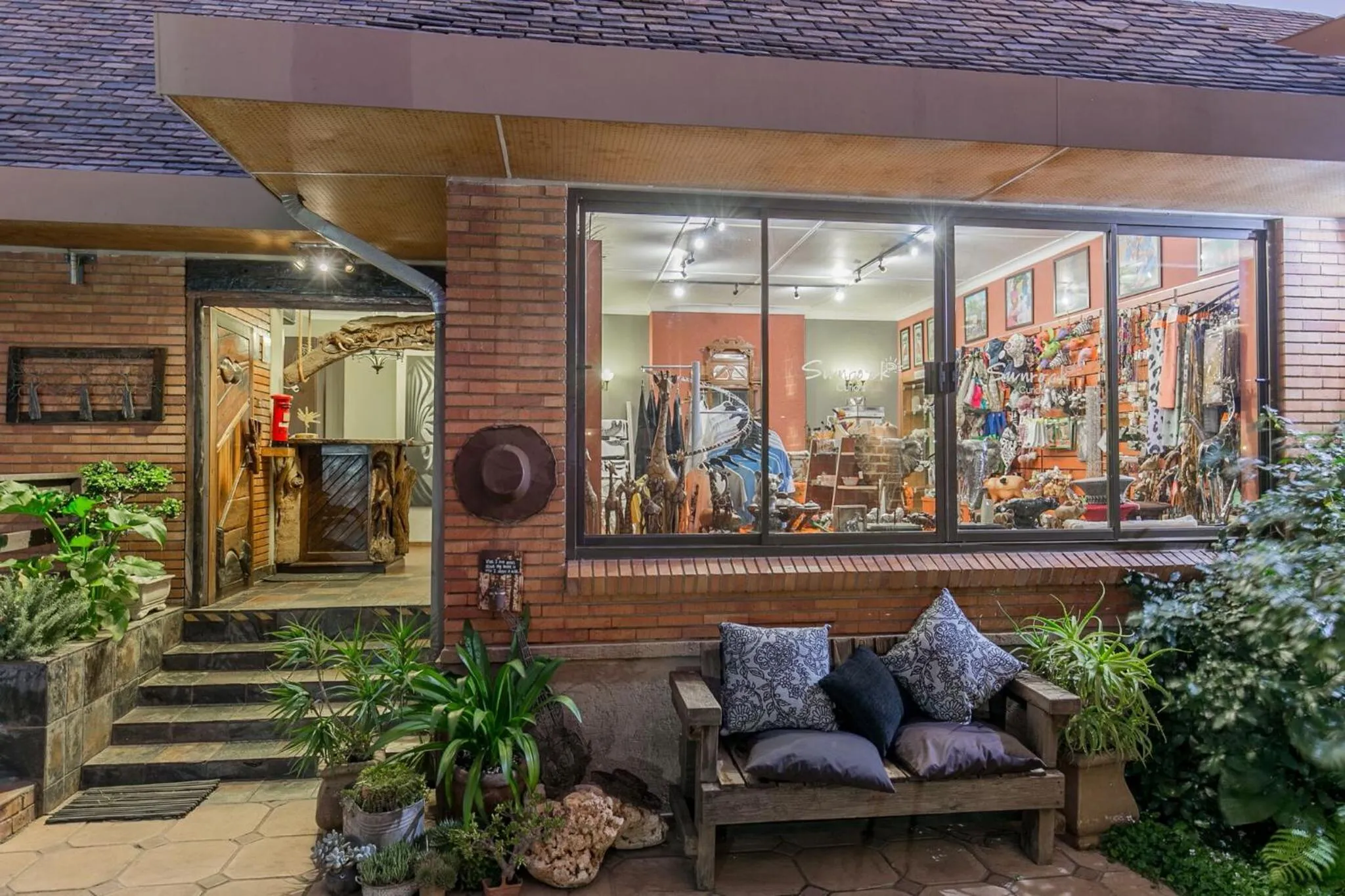 Lobby or reception in Sunrock Guesthouse