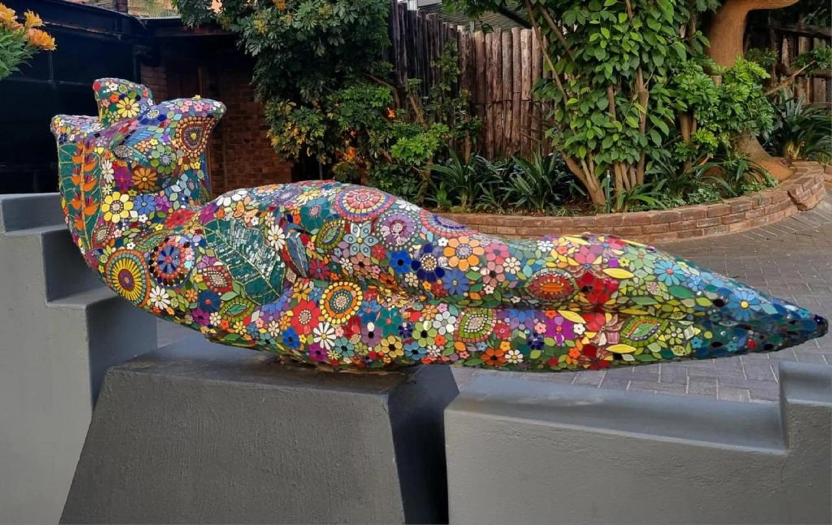 Garden in Sunrock Guesthouse