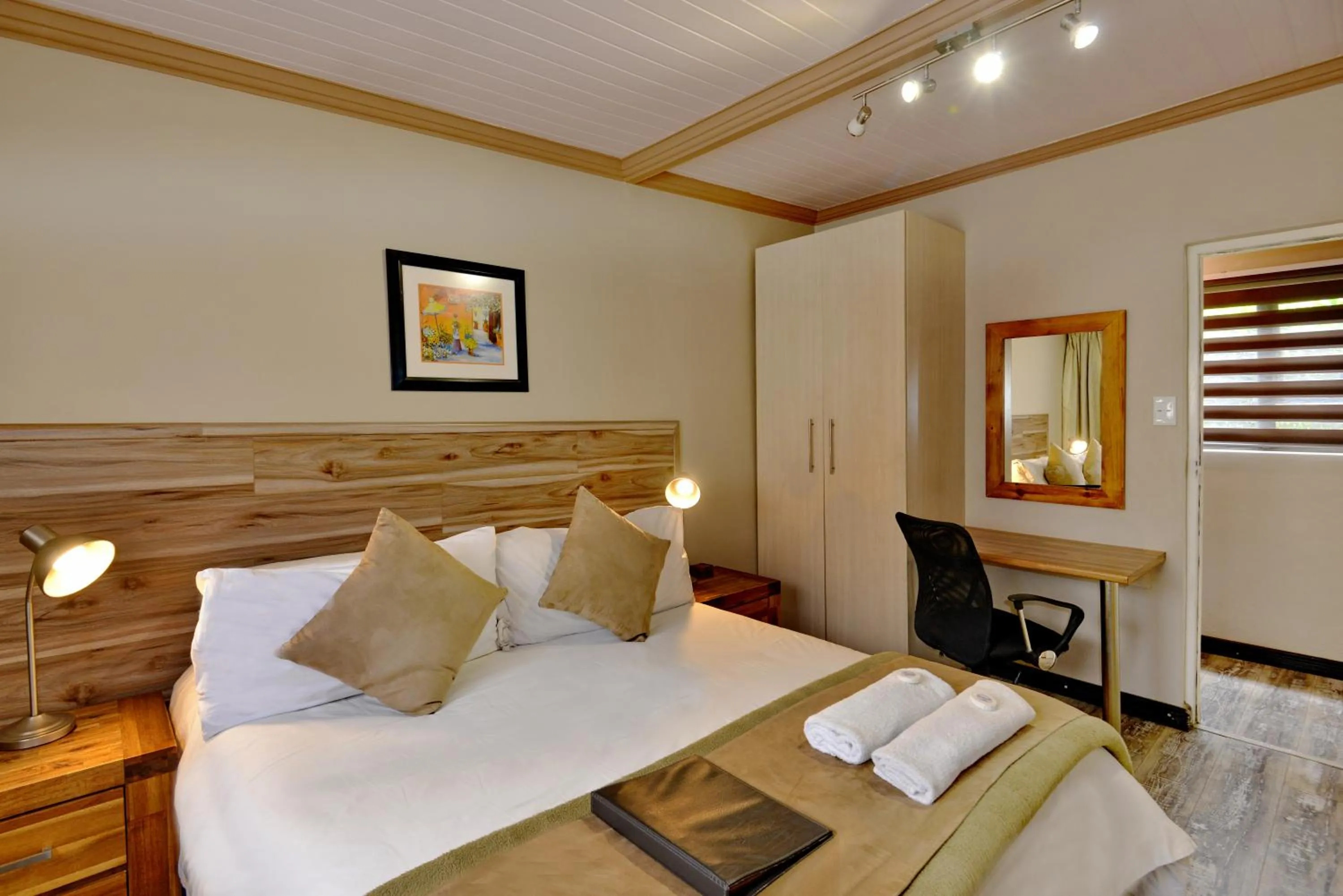 Bed in Sunrock Guesthouse