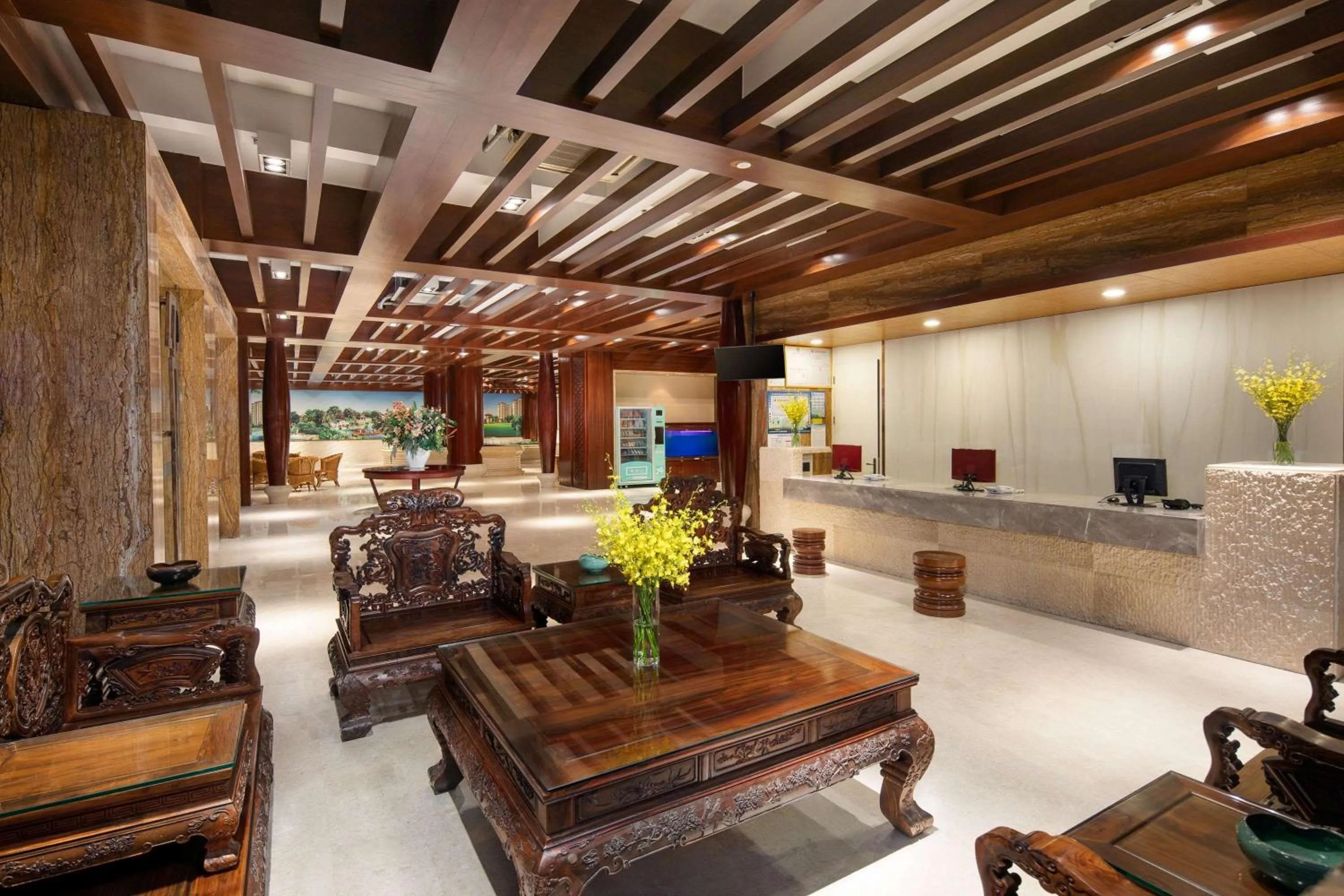 Lobby or reception, Lobby/Reception in Ramada Encore by Wyndham Qionghai Downtown