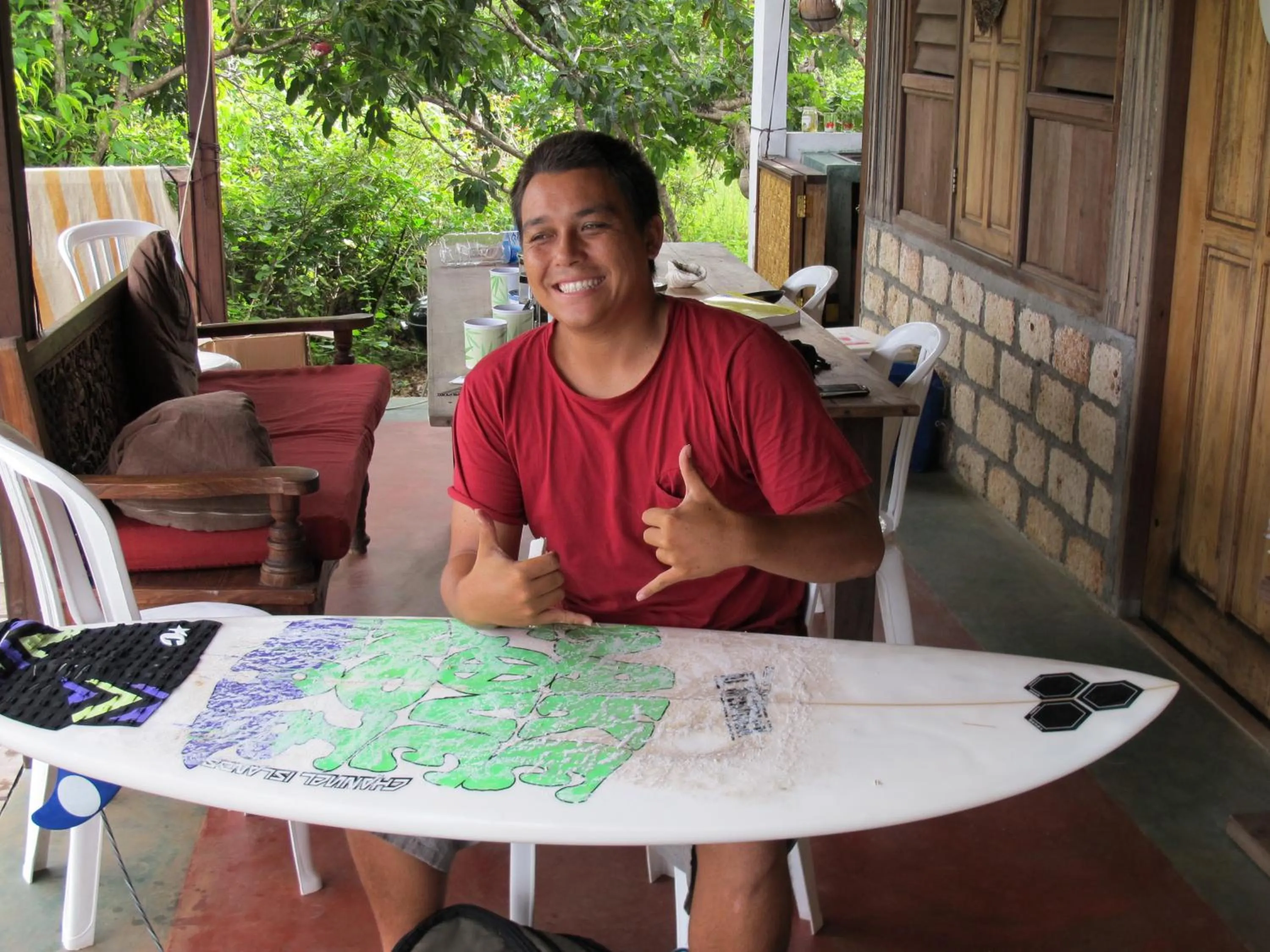 Area and facilities in Boa Hill Surf House