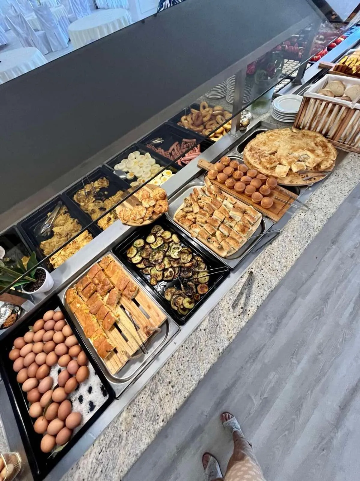 Buffet breakfast in Hotel Villa Garden Ulcinj-Ulqin