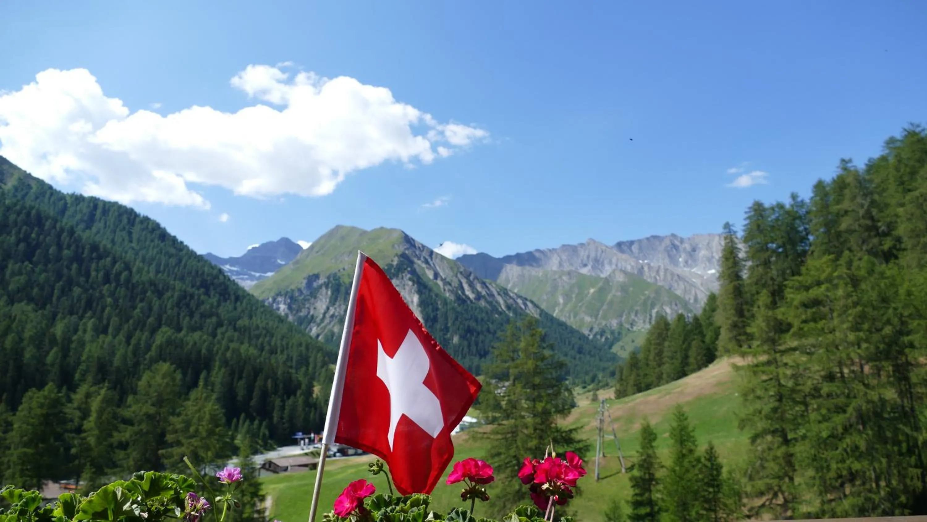 View (from property/room) in Sonnenhotel Soldanella Sonneck