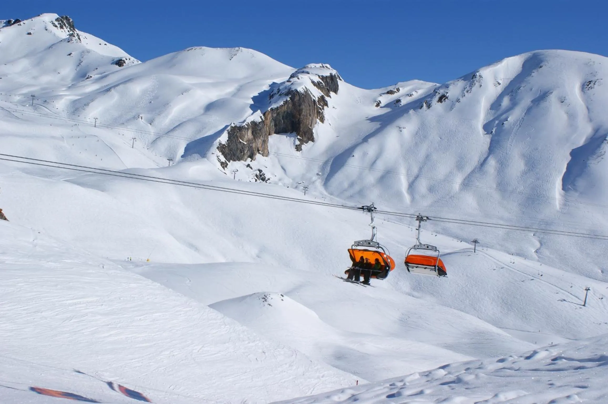 Skiing in Sonnenhotel Soldanella Sonneck