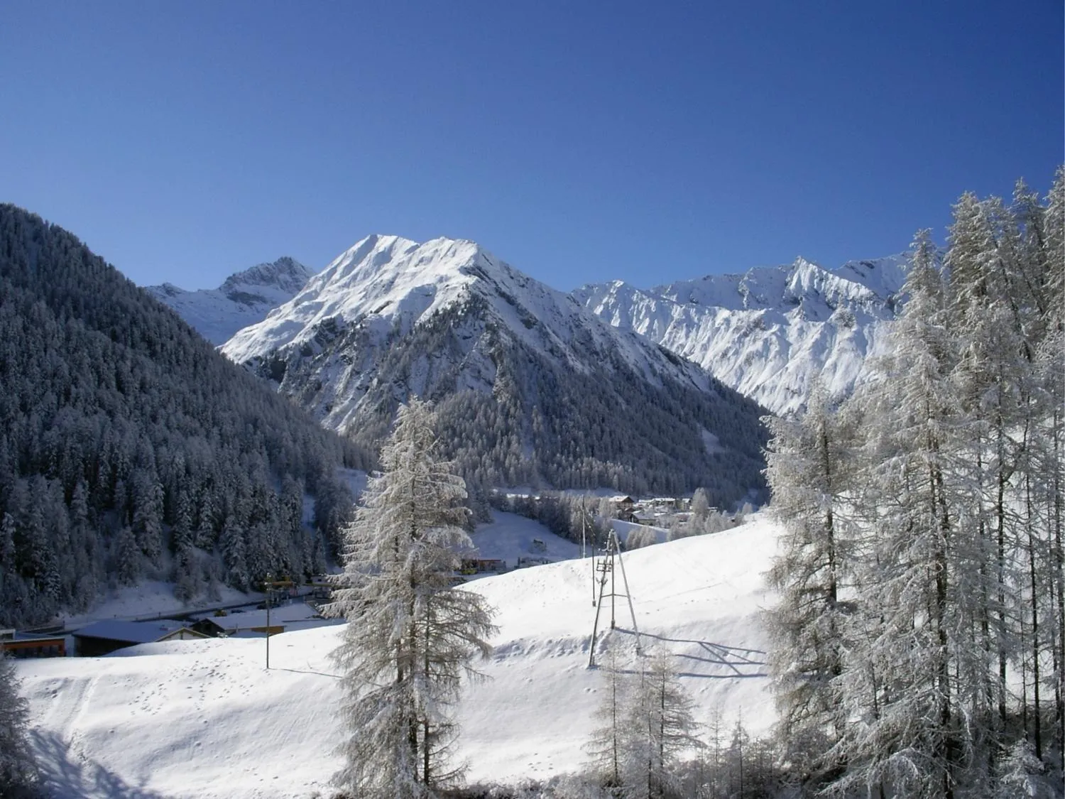 View (from property/room) in Sonnenhotel Soldanella Sonneck