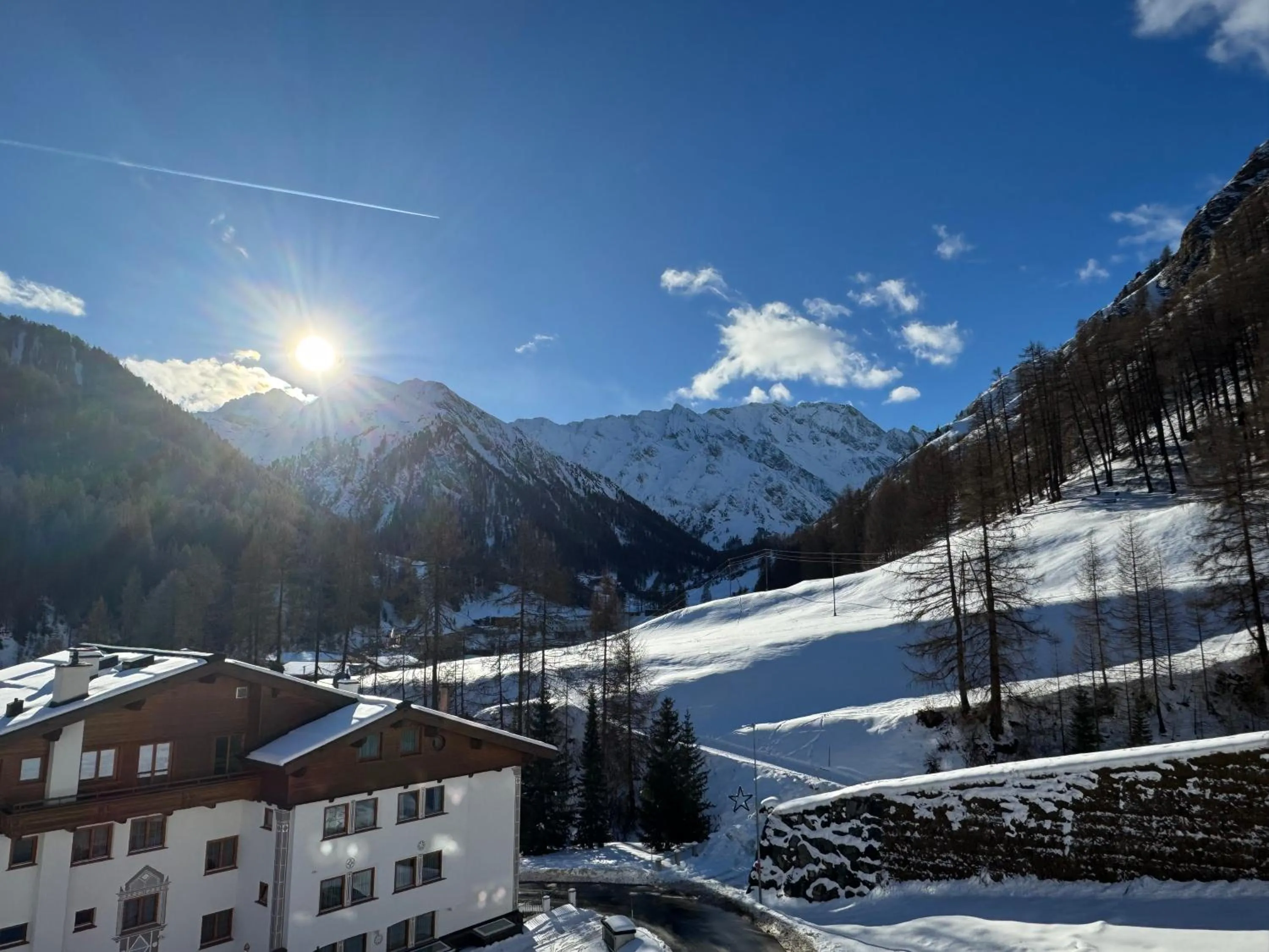 View (from property/room) in Sonnenhotel Soldanella Sonneck