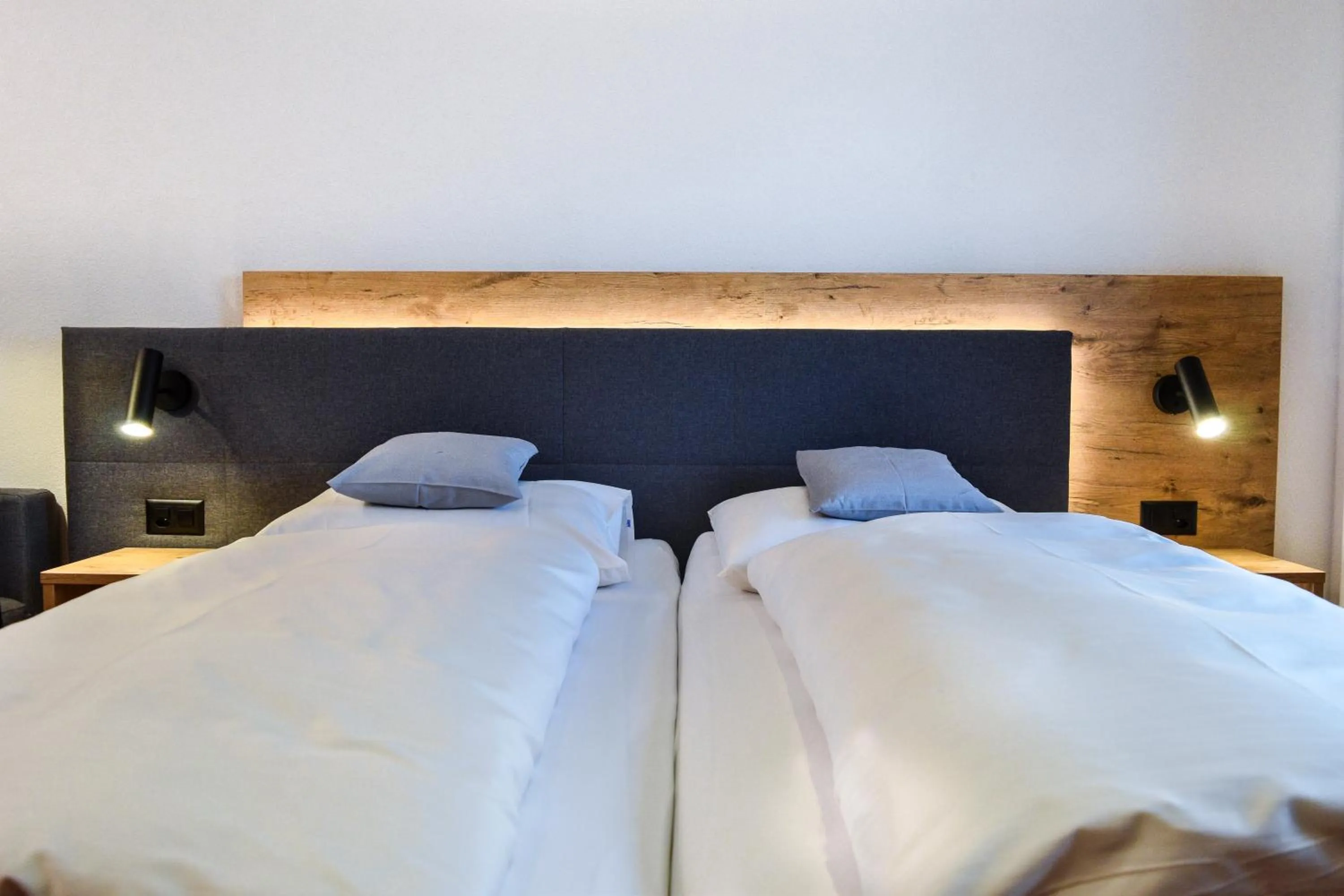 Photo of the whole room, Bed in Sonnenhotel Soldanella Sonneck